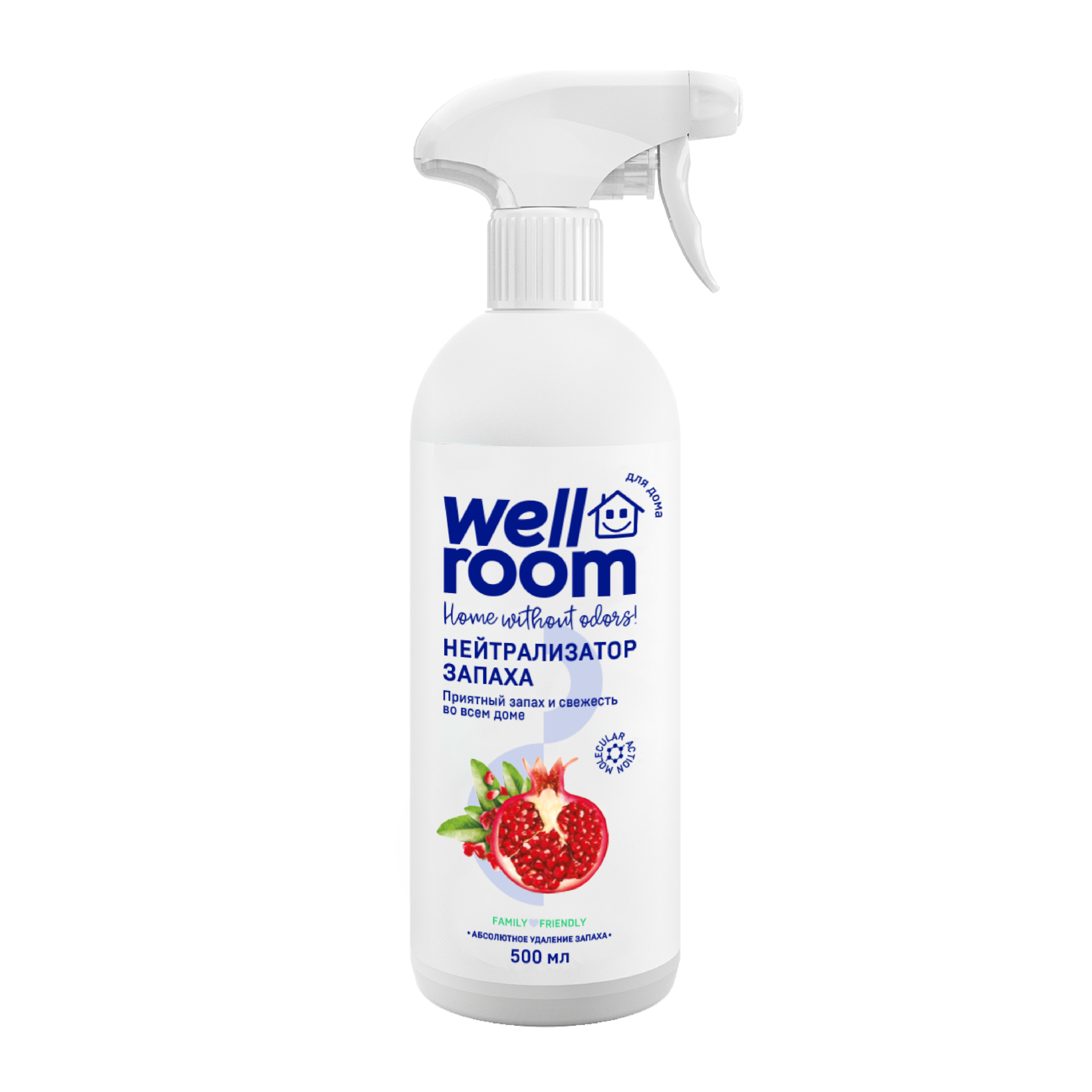 Нейтрализатор запаха животных Wellroom гранат 500мл - фото 1