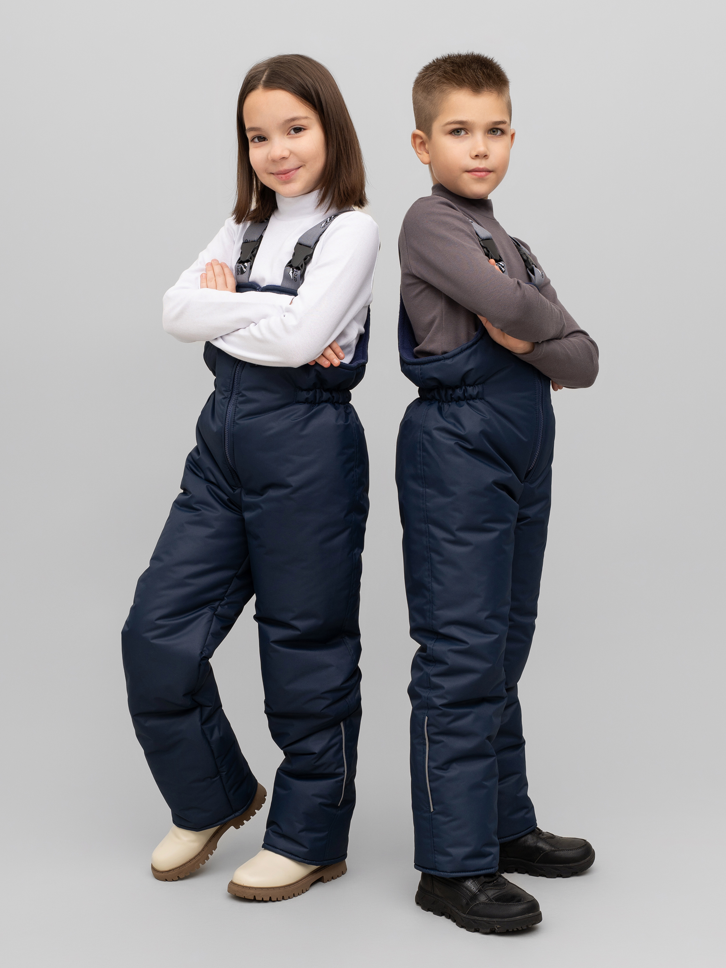 Полукомбинезон Arctic kids 60-015 синий - фото 2