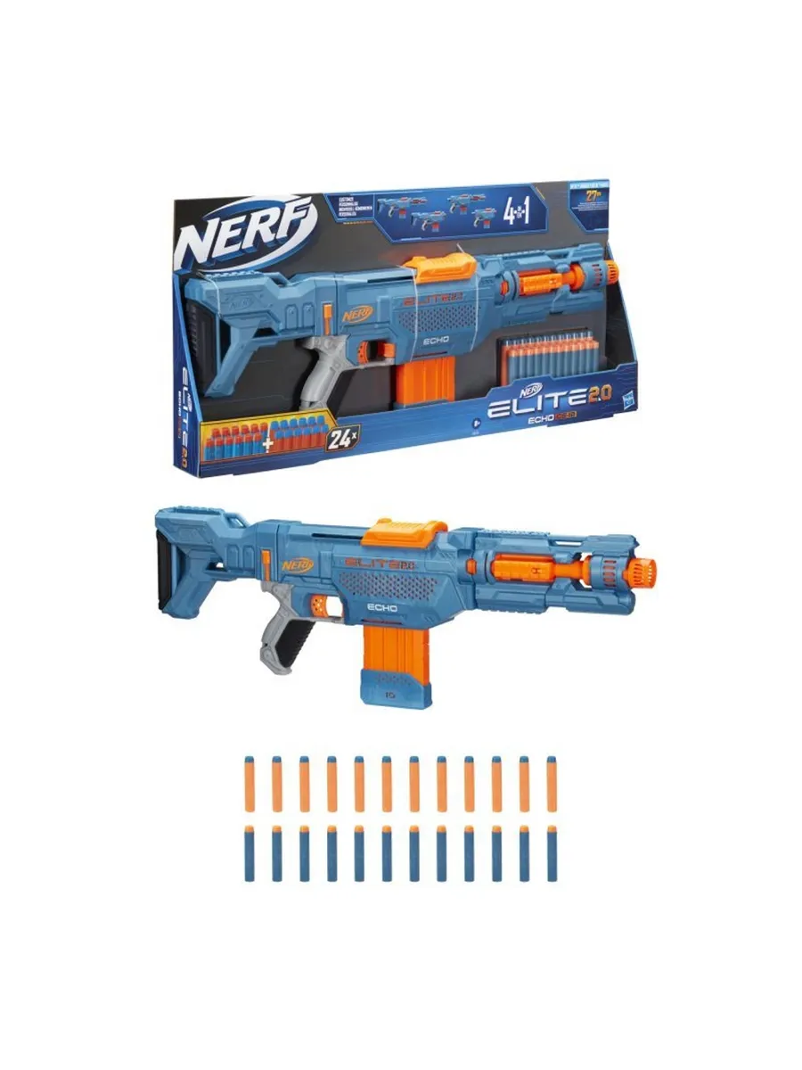 Бластер Nerf Elite Эхо Echo 4в1 - фото 2