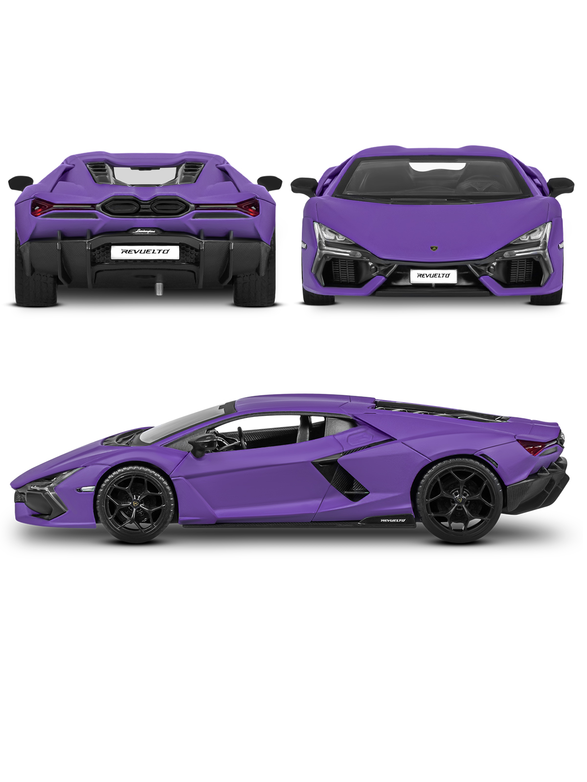 Автомобиль АВТОпанорама Lamborghini Revuelto 1:24 JB1251761 - фото 21