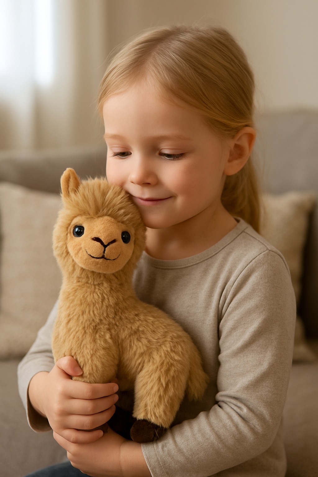 Мягкая игрушка All About Nature альпака - фото 2