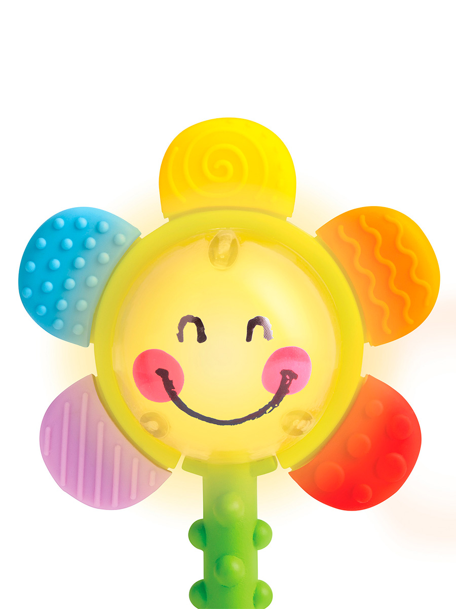 Игрушка Hape погремушка Погремушка светящийся цветок - фото 7