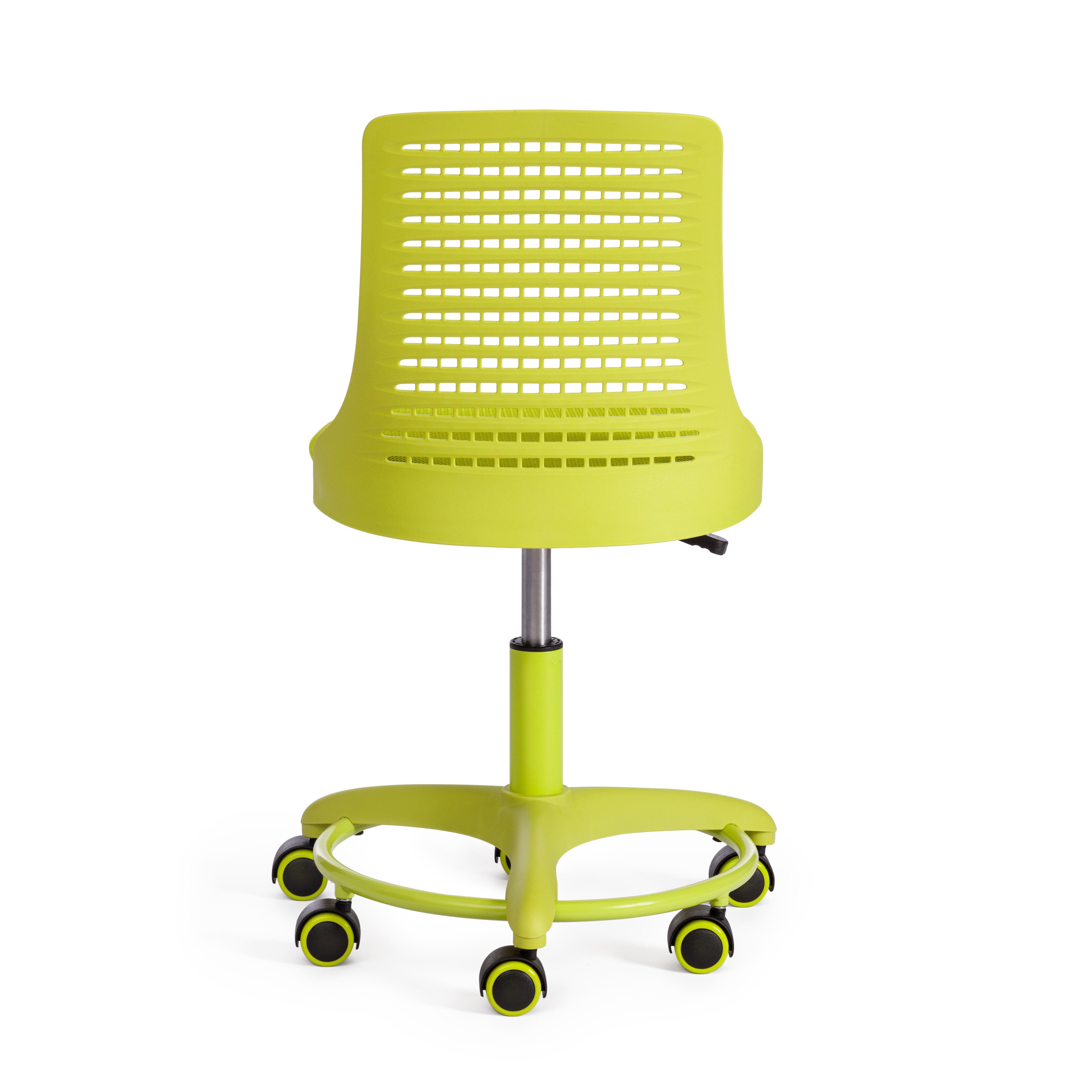 Компьютерное кресло TETCHAIR Kiddy ткань салатовый - фото 10