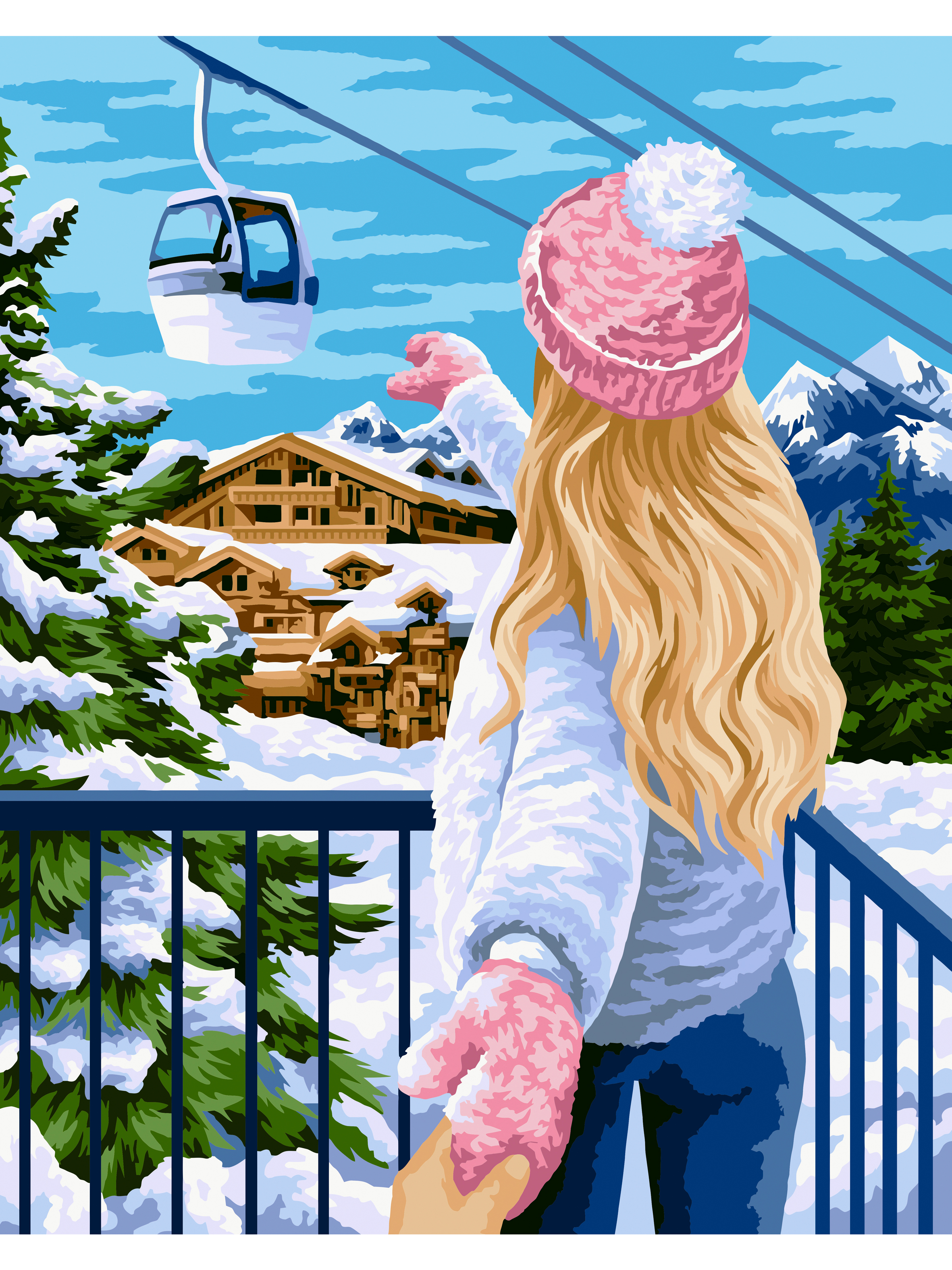 Картина по номерам Glama - фото 2