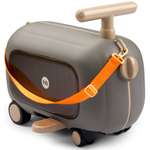 Чемодан Happy Baby travy темно-серый