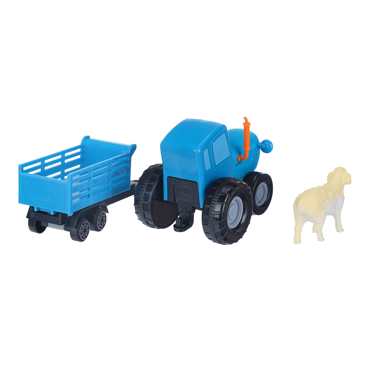 Трактор Технопарк Синий трактор 412593 - фото 3