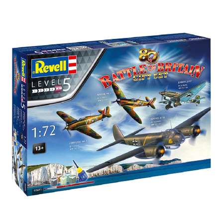 Сборная модель Revell Подарочный набор 80-летие Битвы за Британию