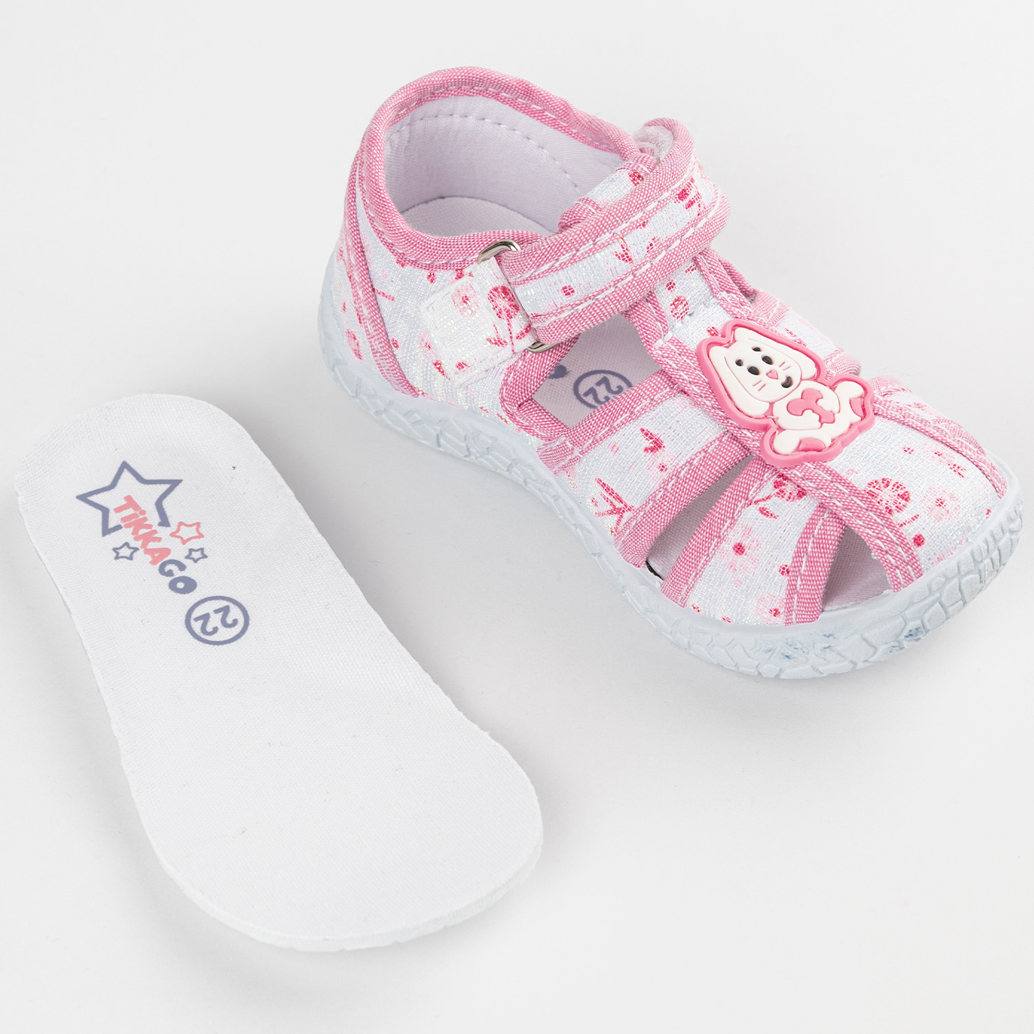 Сандалии TikkaGo 7T17_1507-3_white-pink - фото 9