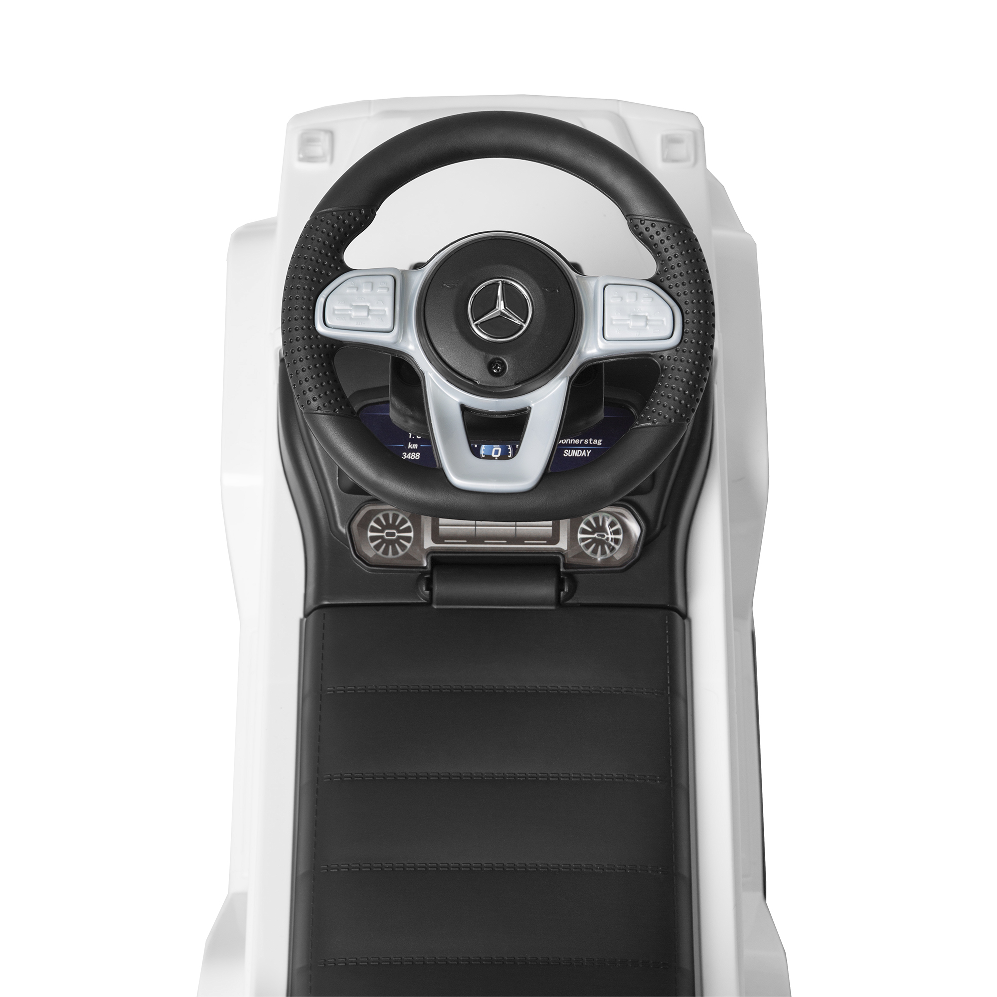 Пушкар Sweet Baby Mercedes-Benz GD350 с ручкой белый - фото 16