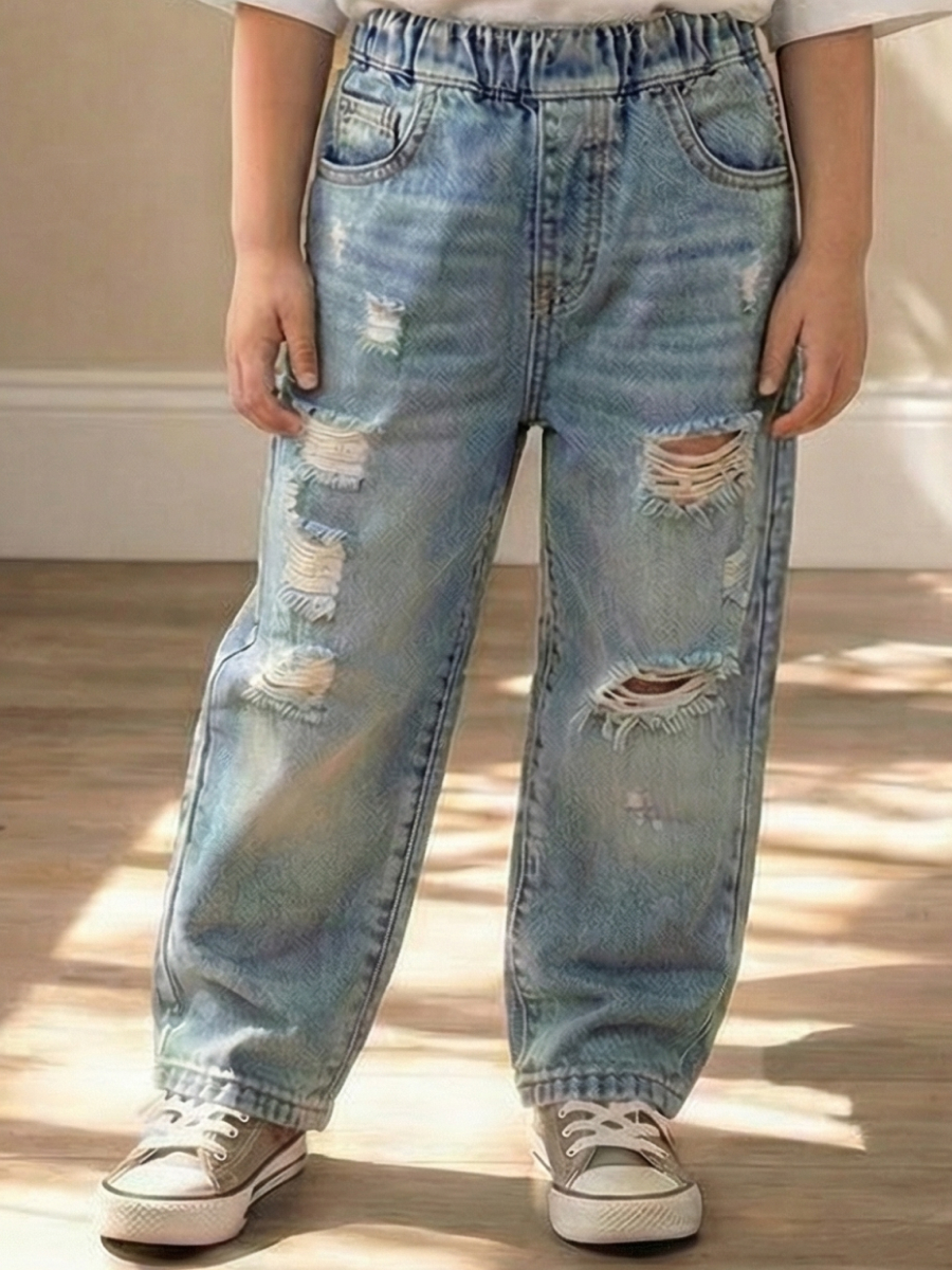 Джинсы Artcher Jeans0017Голубые_рваные - фото 1