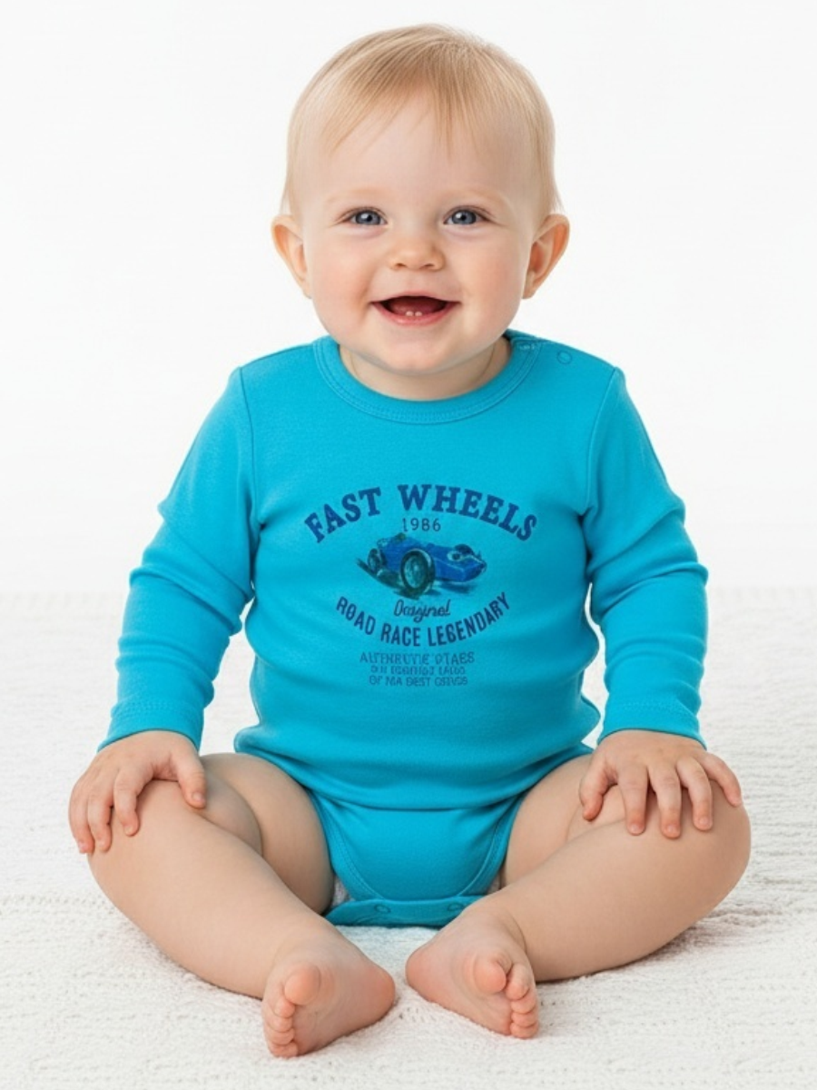 Боди Linas baby 1290-9 Голубой - фото 1