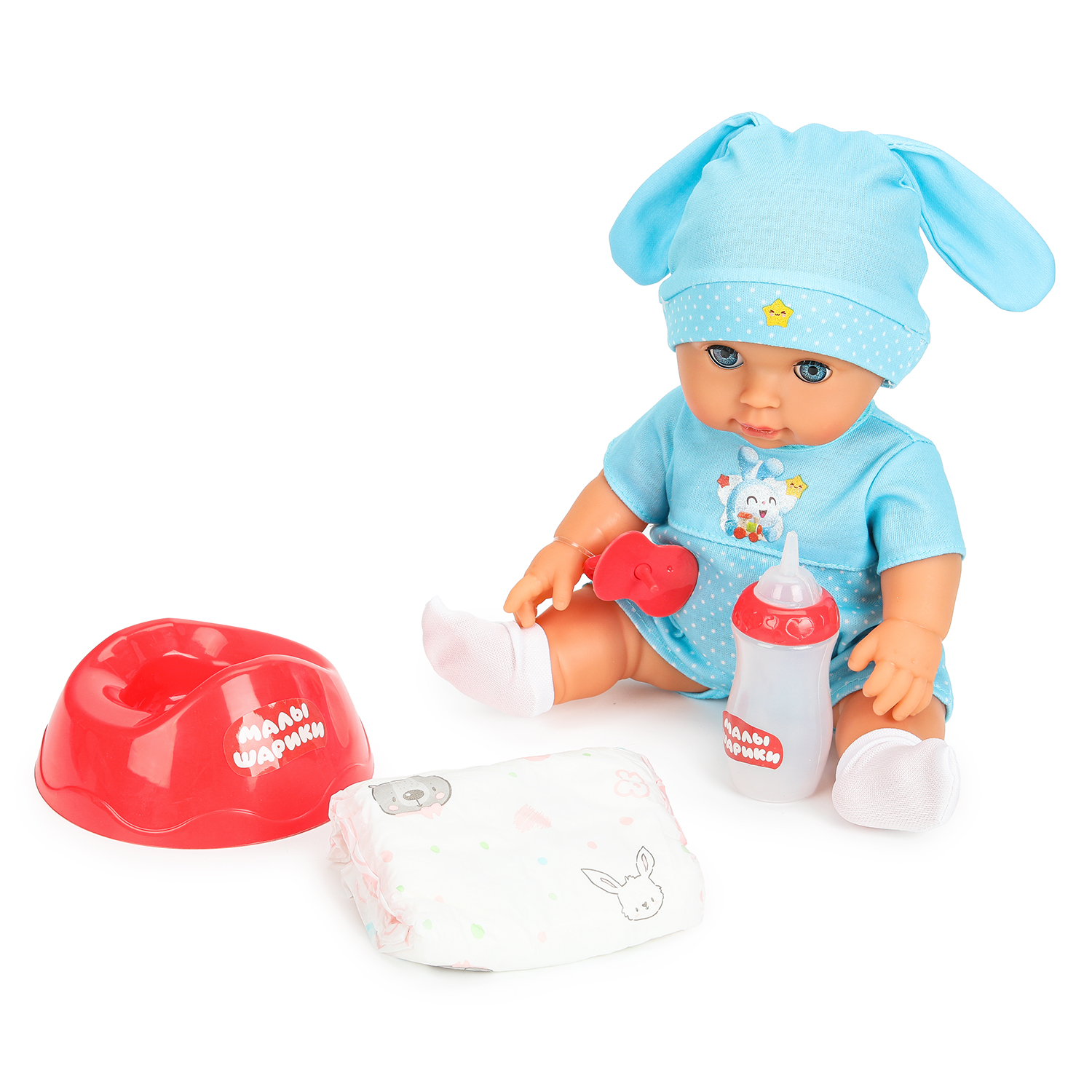 Кукла пупс Карапуз Крошик высота 30 см 393483 - фото 2