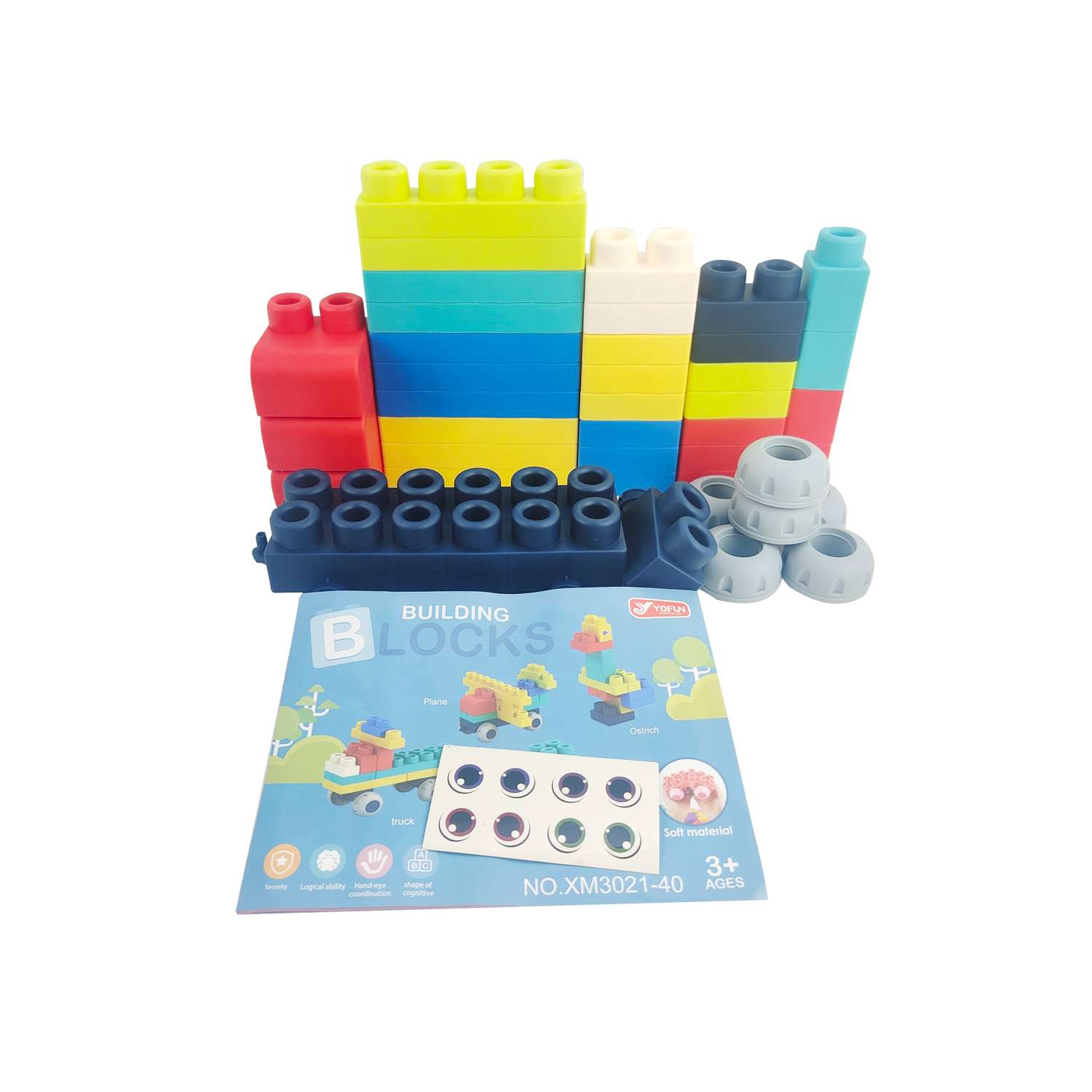 Конструктор Yiwu Yofun Trading Co 40 дет. - фото 2