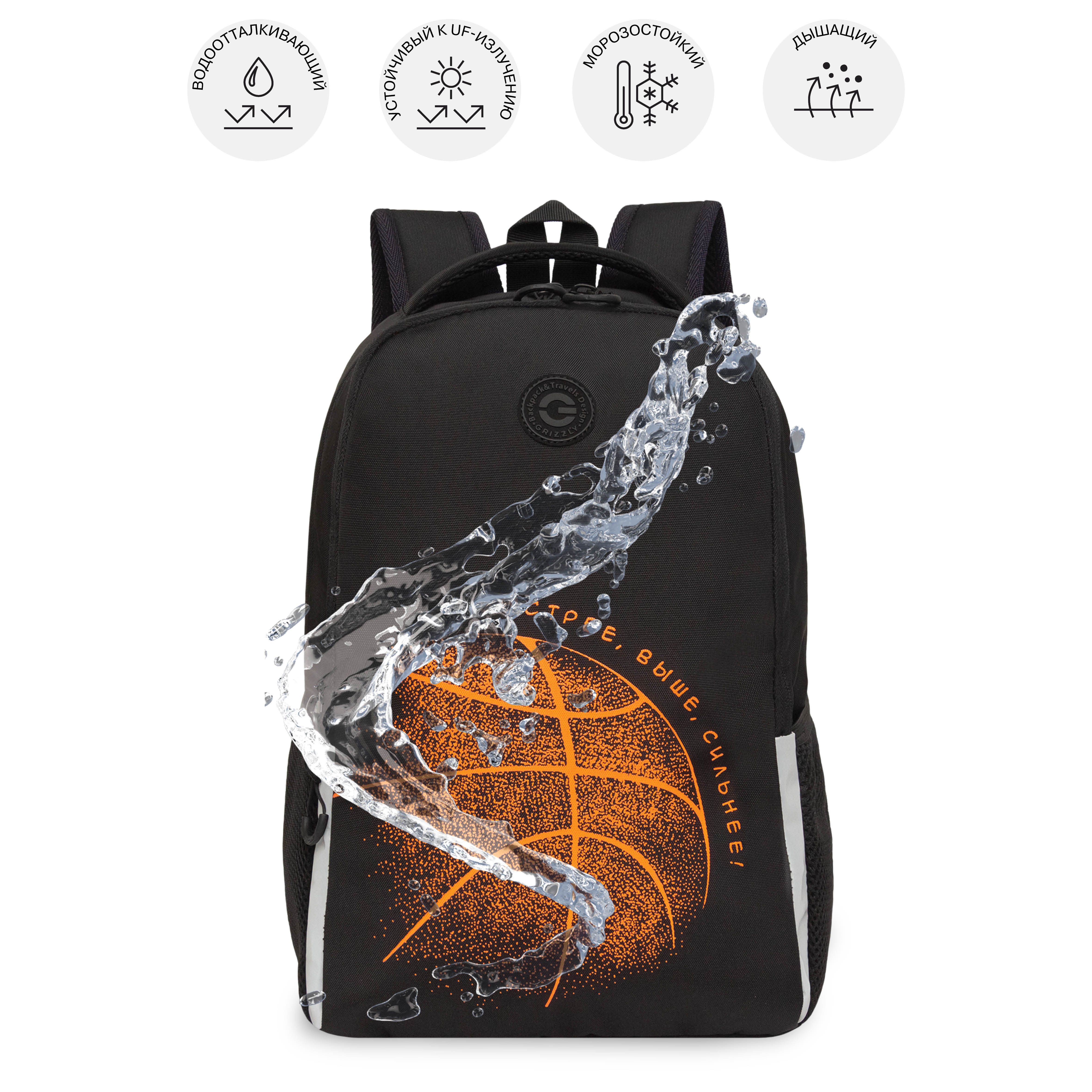 Рюкзак Grizzly Баскетбол - фото 11