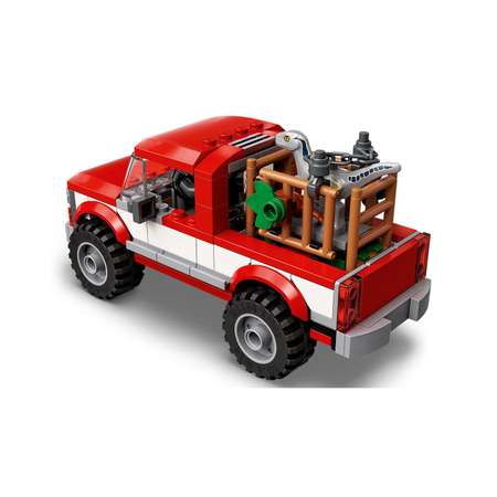 Конструктор LEGO Jurassic World Блу и поимка Велоцираптора блочный