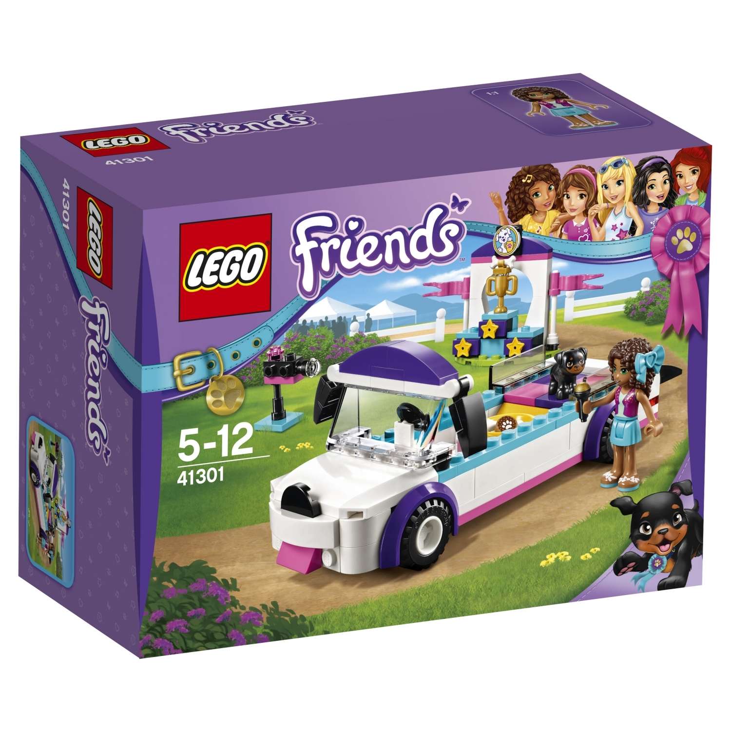 Конструктор LEGO Friends Выставка щенков: Награждение блочный - фото 2