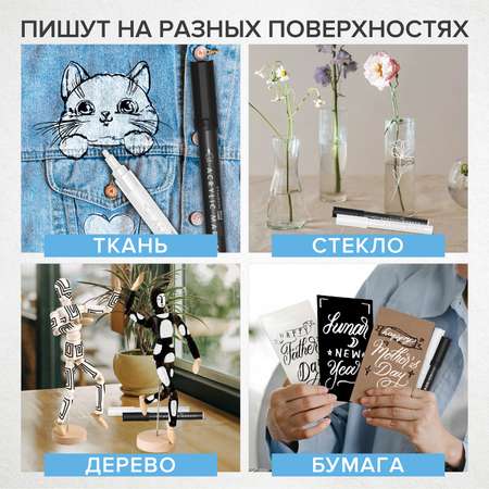 Скетчмаркер Brauberg 2 цв.