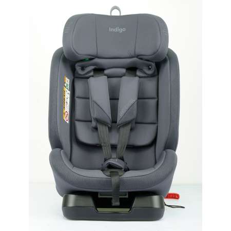 Автокресло Indigo Diesel I-SIZE, группа 0/1/2/3 0+/1/2/3 (0-36 кг) серый
