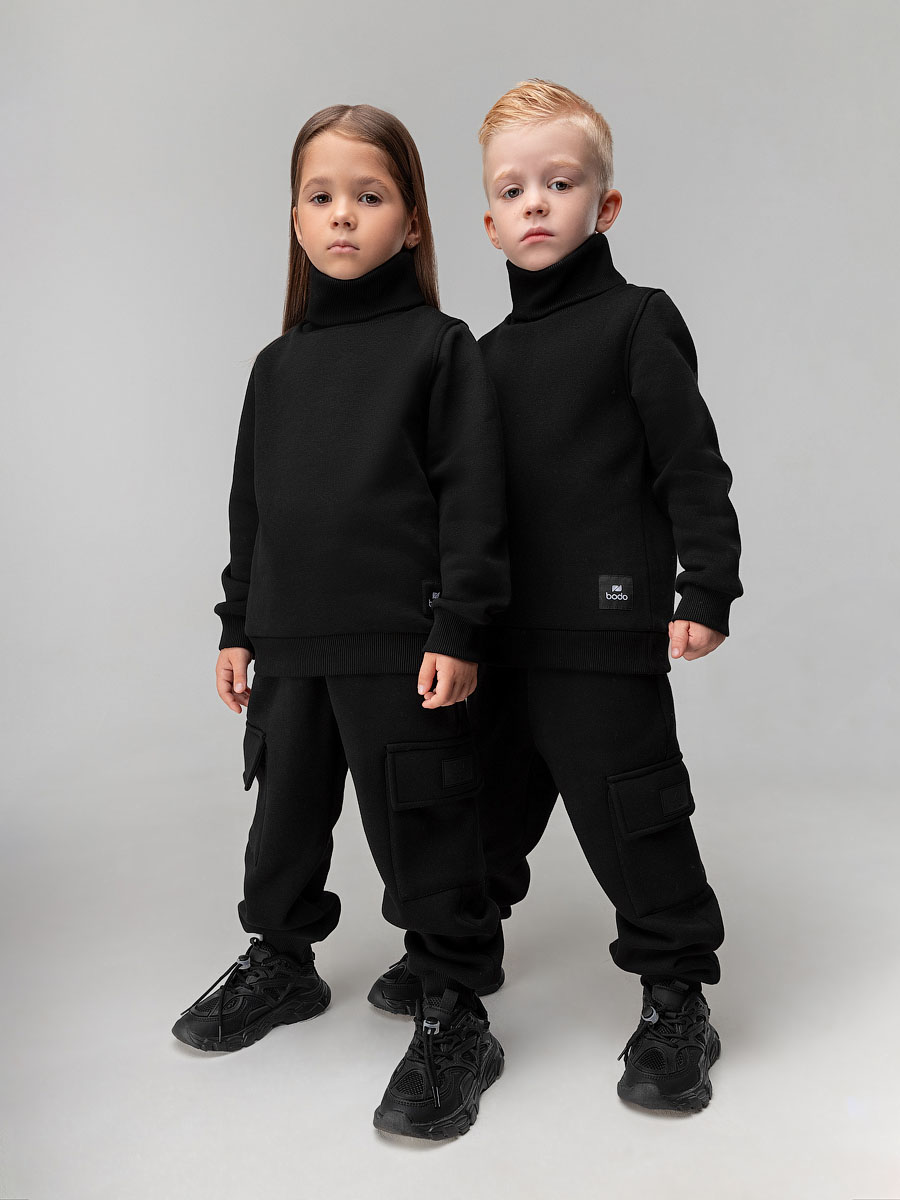 Брюки Bodo 6-471МU_черный - фото 4