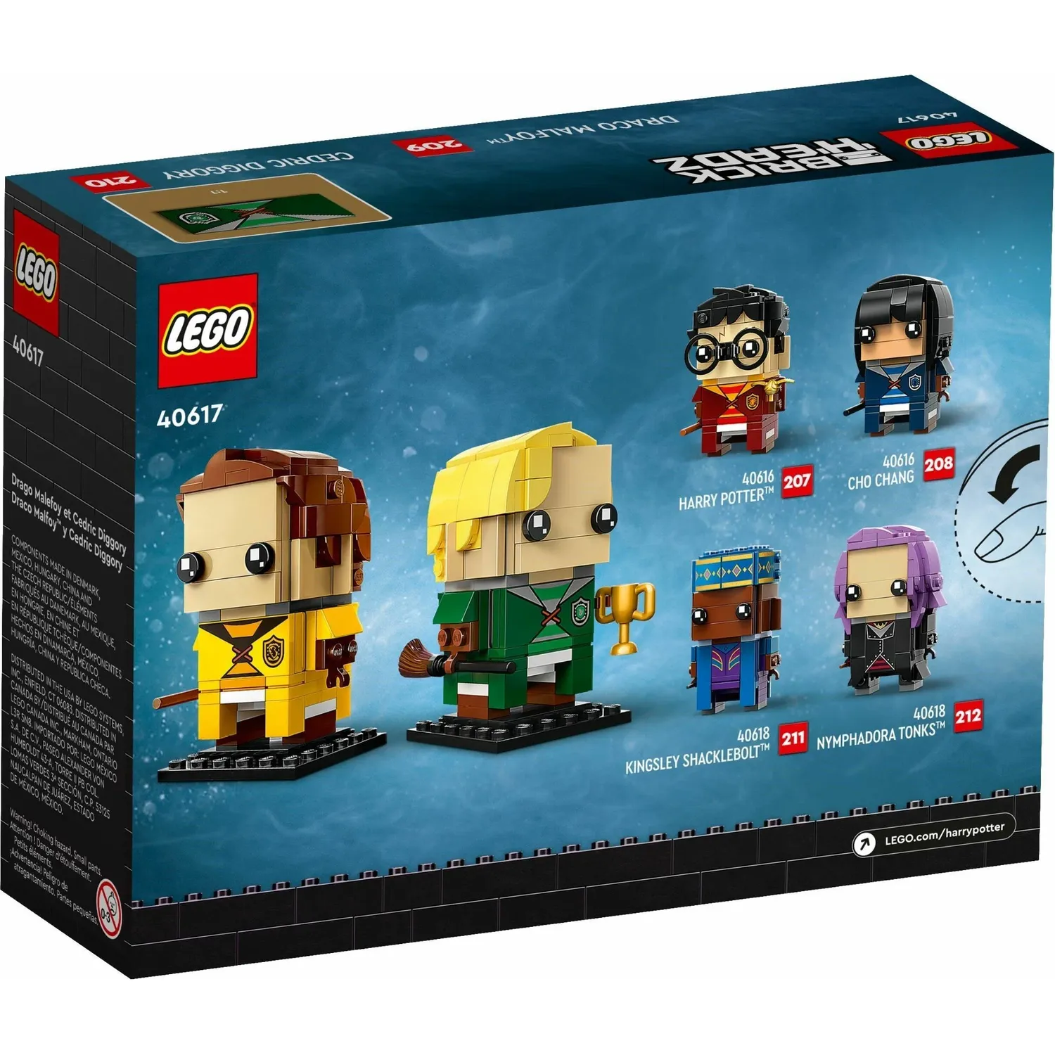 Конструктор LEGO BrickHeadz 40617 262 дет. - фото 2