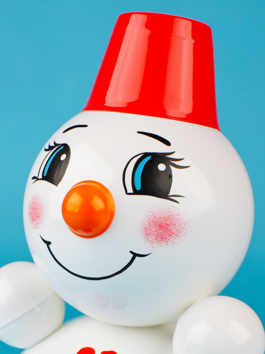Игрушка Котовские неваляшки неваляшка Снеговик - фото 4
