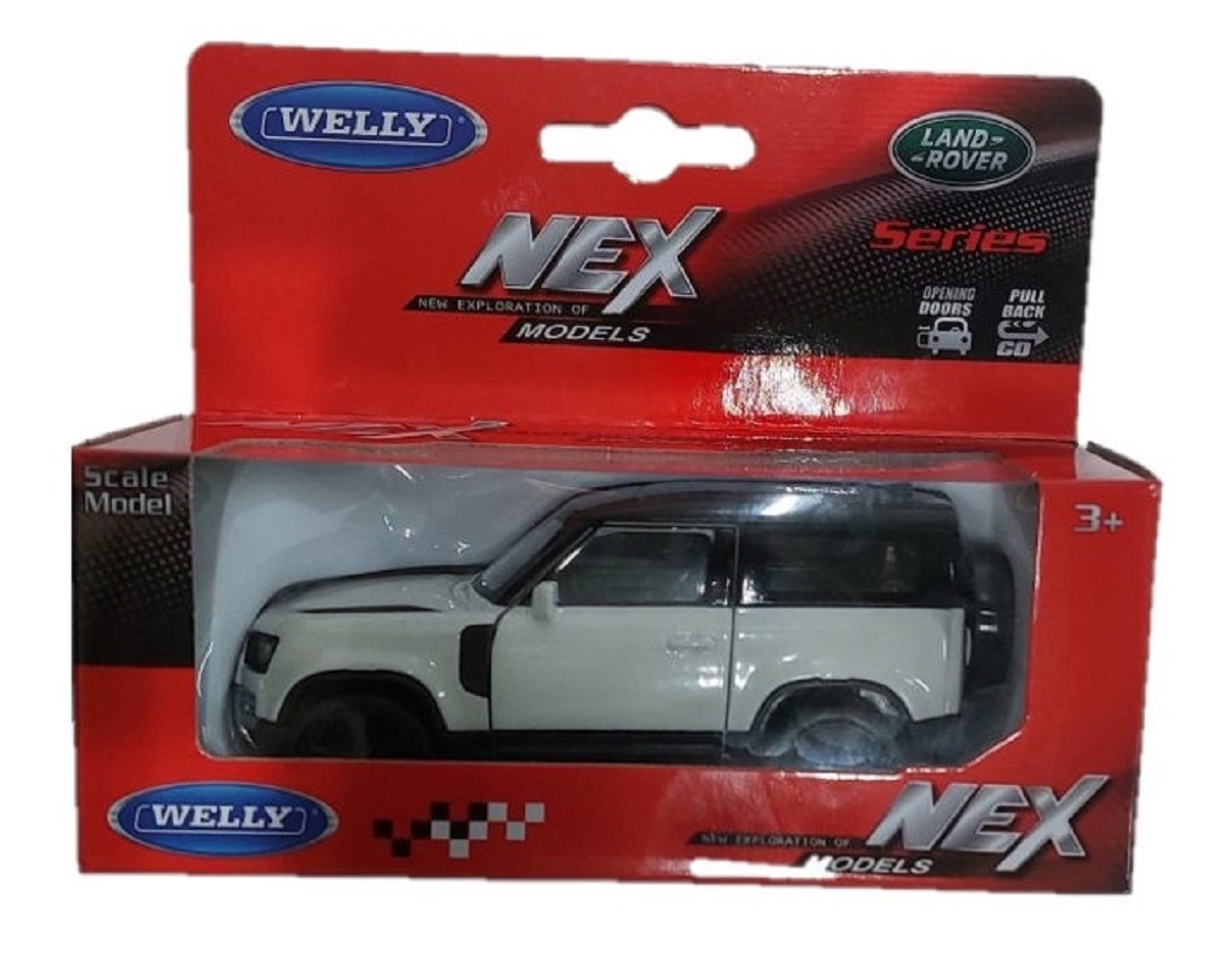 Автомобиль Welly Land Rover 1:38 43801W-CM - фото 1