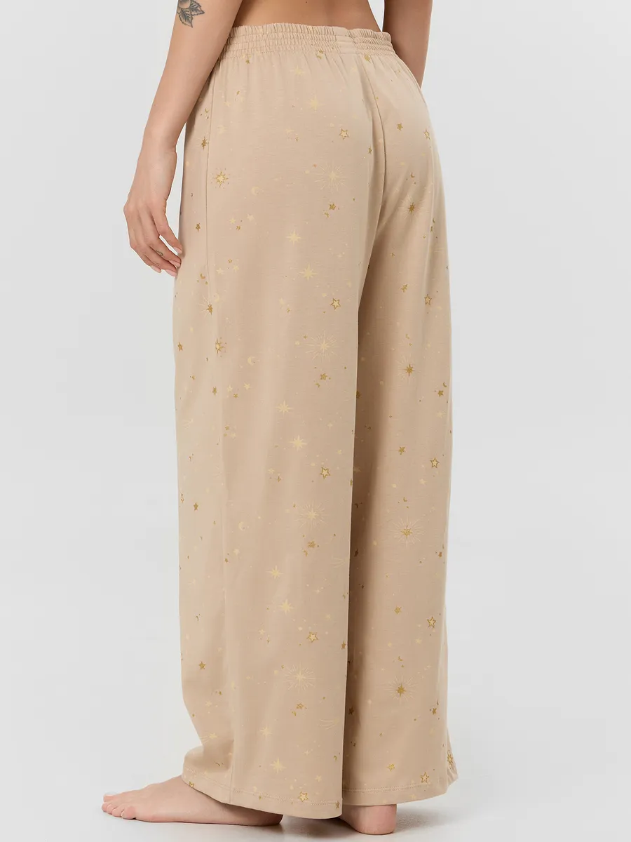 Пижама Mark Formelle (Марк Формэль) 592600/песочный +звезды на песочном - фото 7