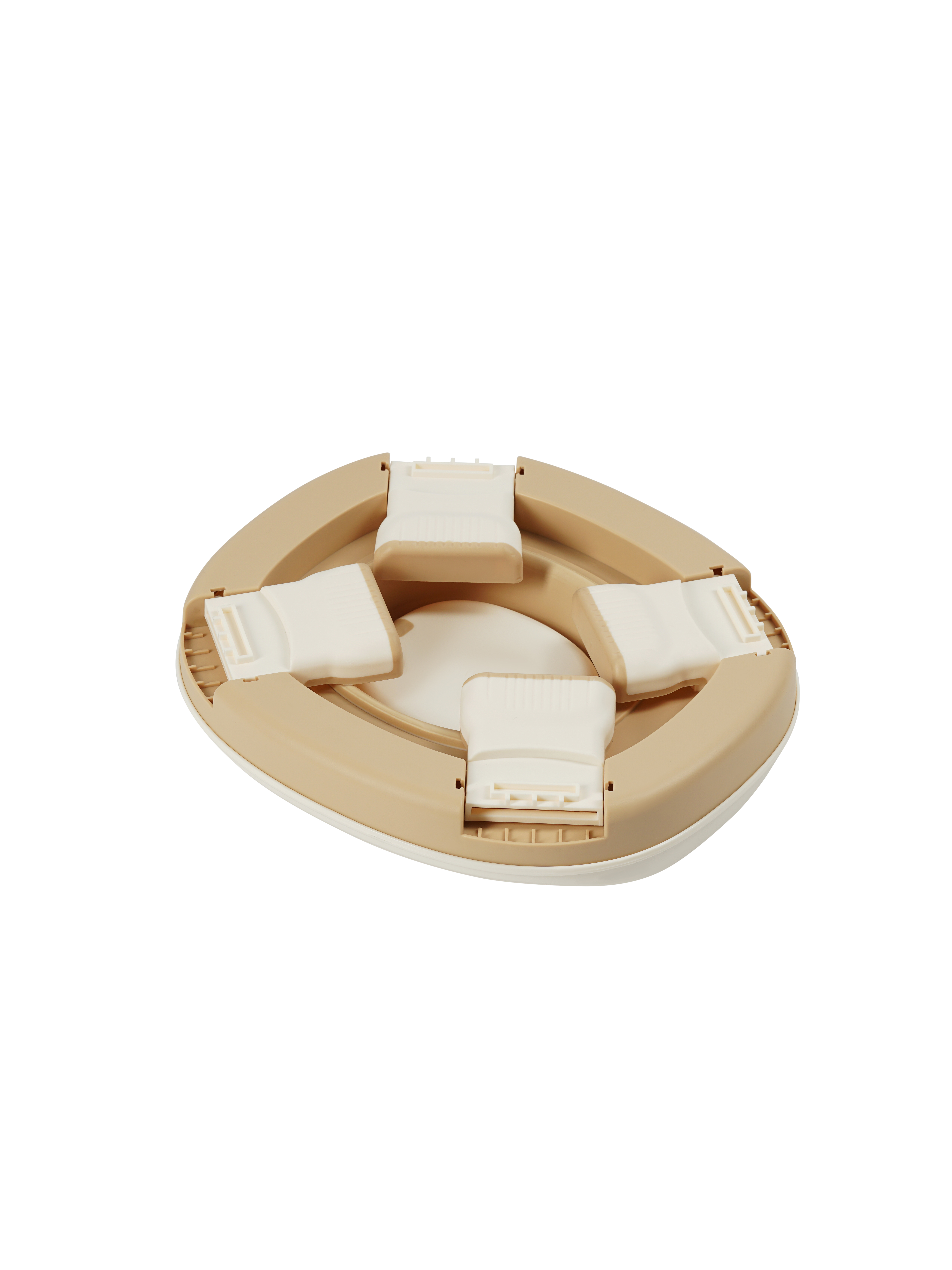 Горшок, накладка на унитаз, пакет BabyRox Smart Дорожный бежевый - фото 6