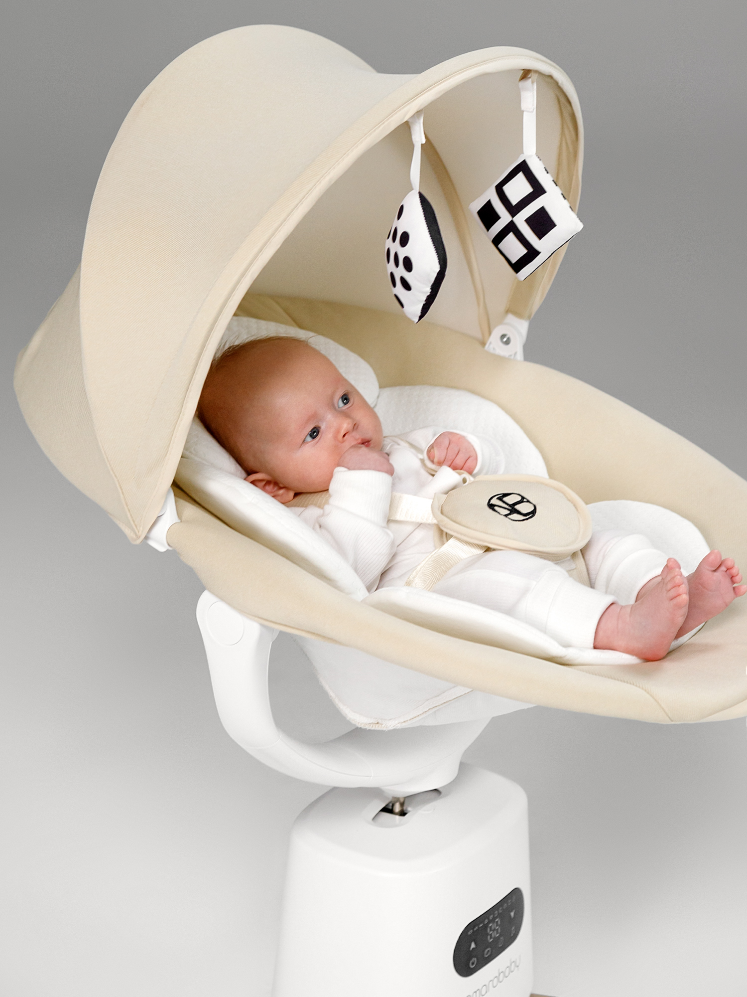 Качели Amarobaby Jolly swing серый - фото 26