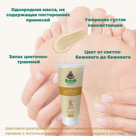 Крем Лекарь с мочевиной 75 мл