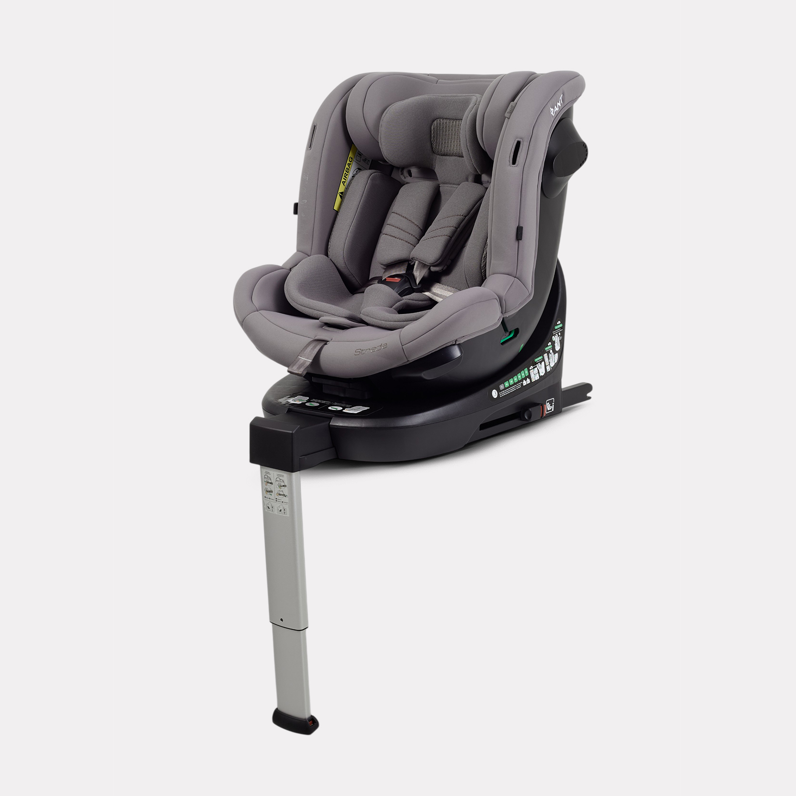 Автокресло Rant Страда Isofix 0+/1/2/3 (0-36 кг) серый - фото 1