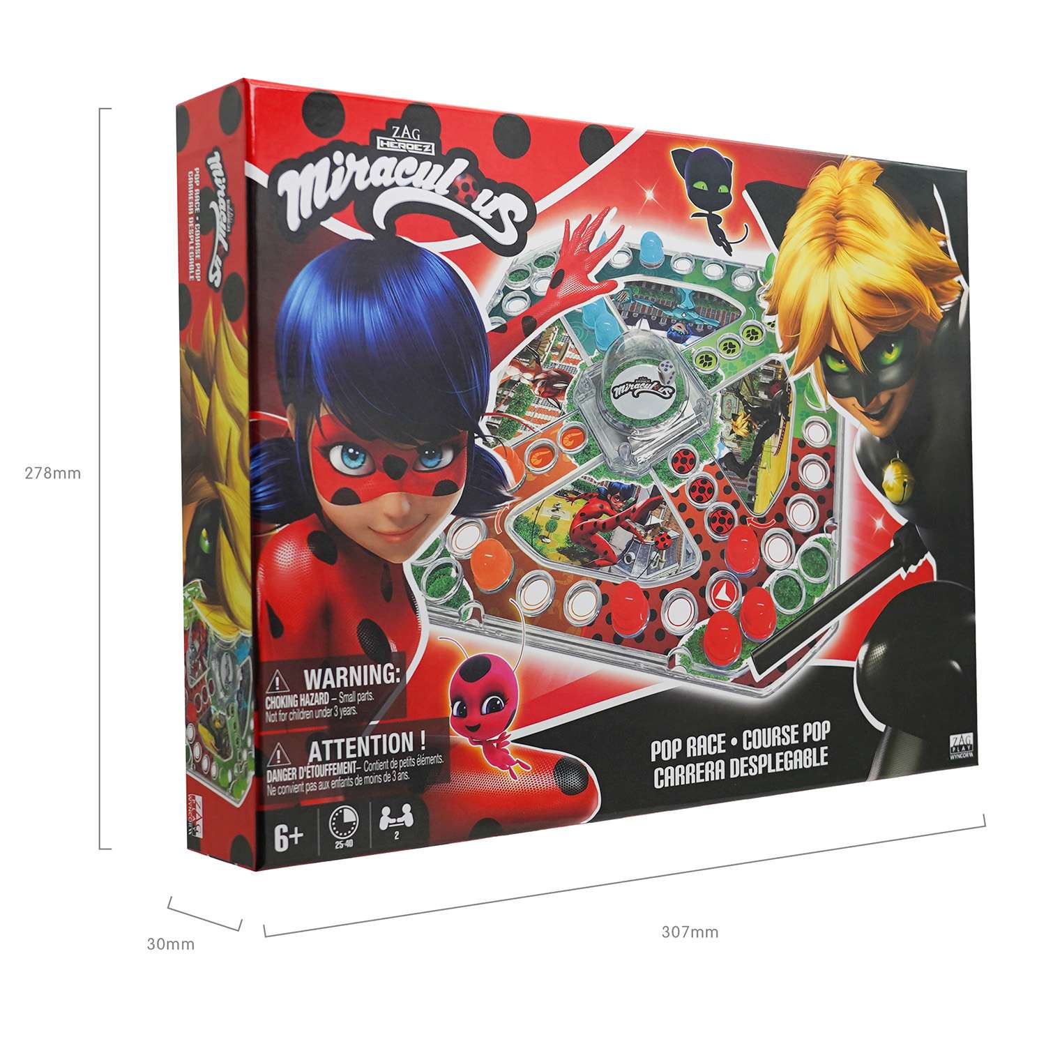 Настольная игра Miraculous Гонка в Париже - фото 6