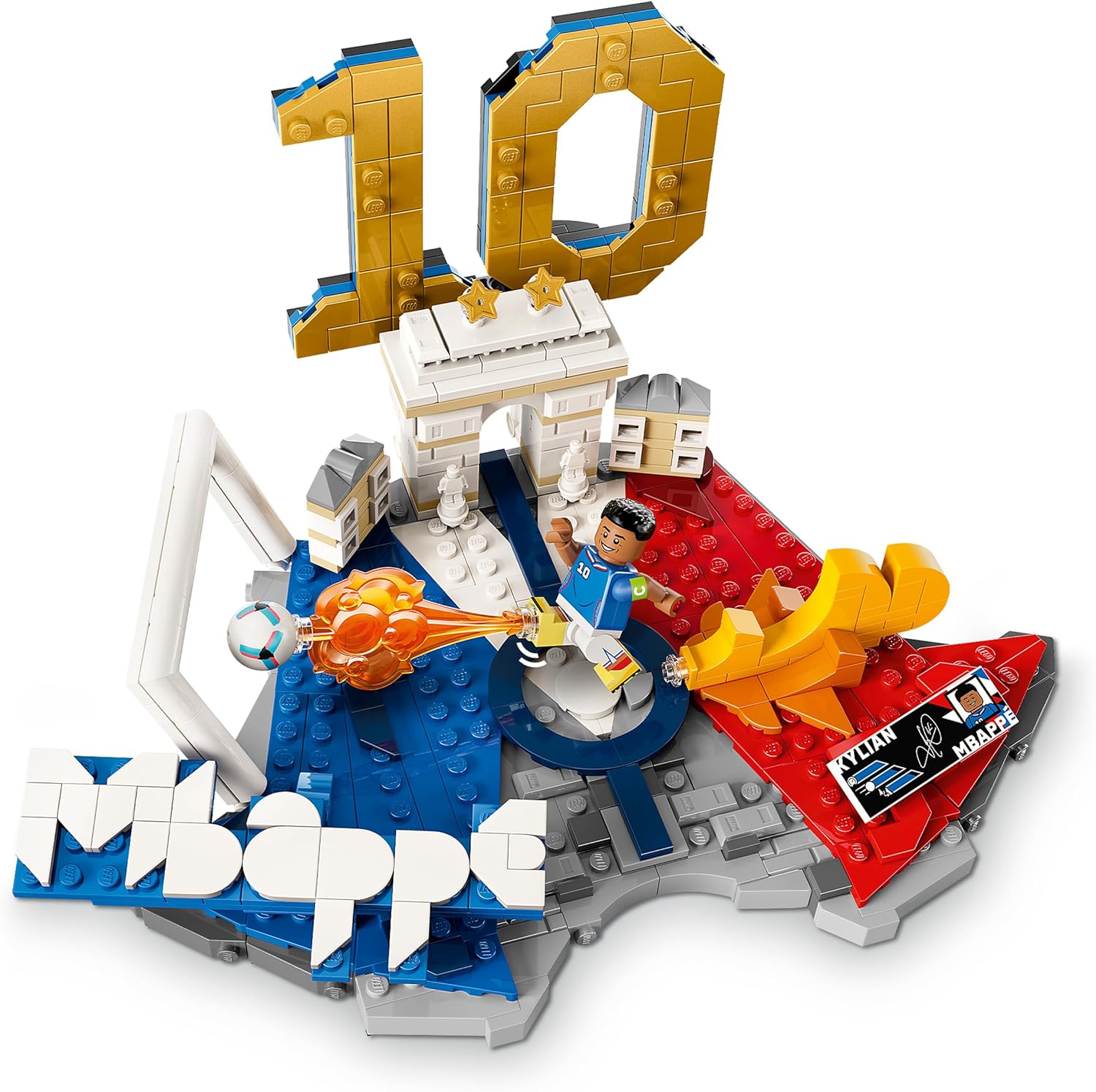 Конструктор LEGO Editions Мбаппе-лучшие моменты 490 дет. - фото 3