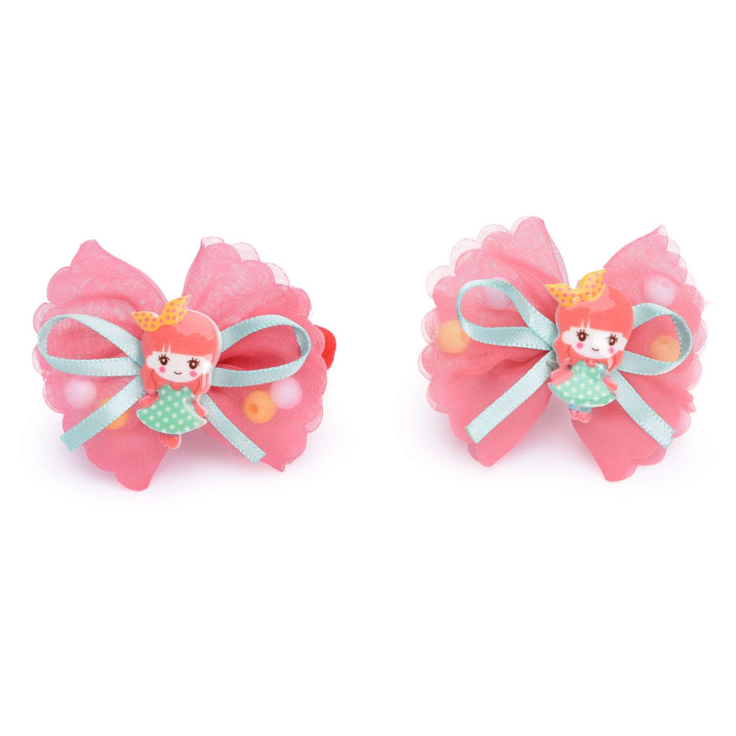 Резинка FUNNY BUNNY для волос, 2 шт., в ассортименте ADP-15 - фото 1