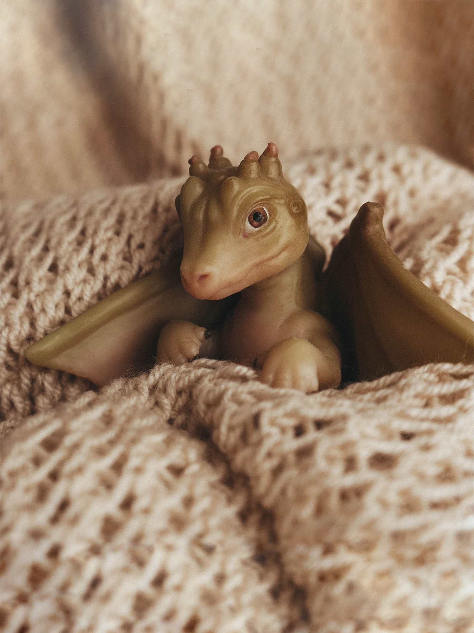 Кукла мини Magic Manufactory Magic history Дракон зеленый высота 12 см 4631170987301 - фото 2