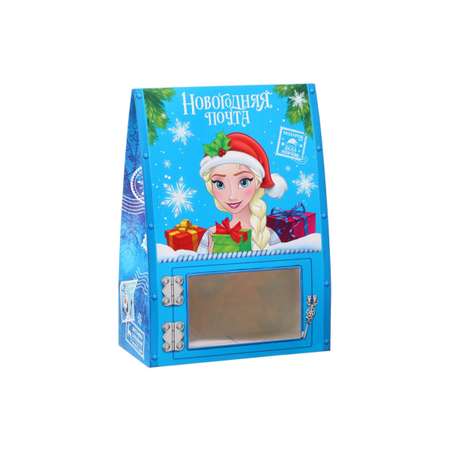 Коробка складная, новогодняя Disney \"Сказочная почта\", 20 х 28,1 х 10 см
