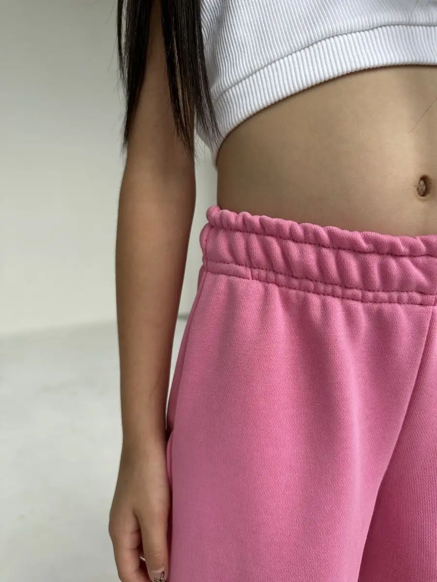 Брюки ROOMY ESSENCE STREETjog/pink - фото 10