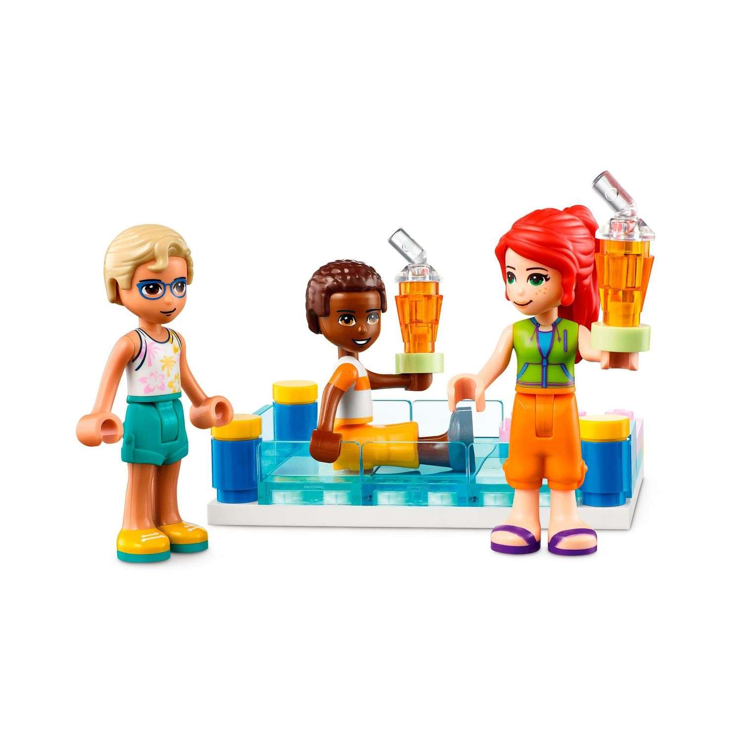 Конструктор LEGO Friends Пляжный дом для отдыха блочный - фото 7