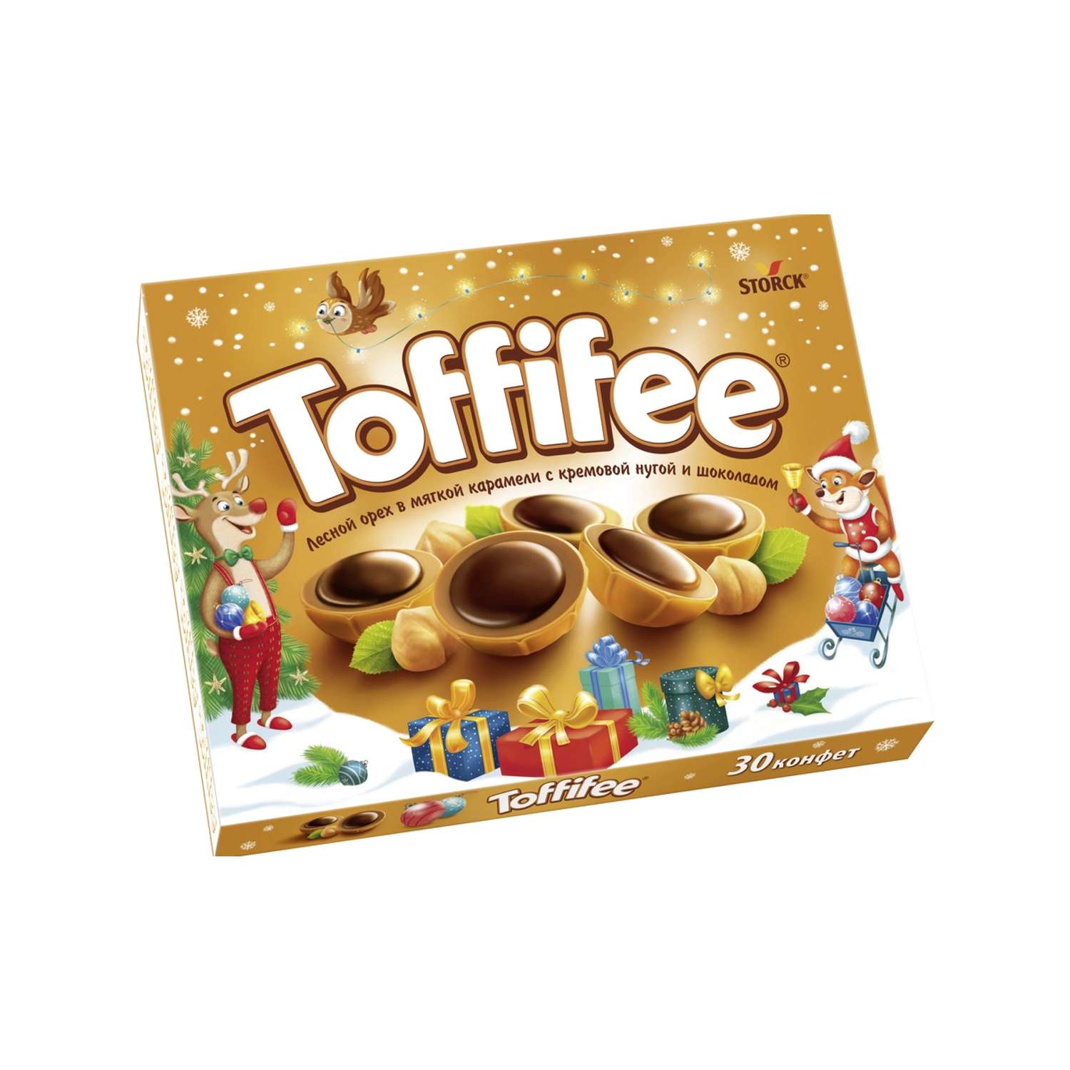 Набор конфет Toffifee Сани 250г - фото 1