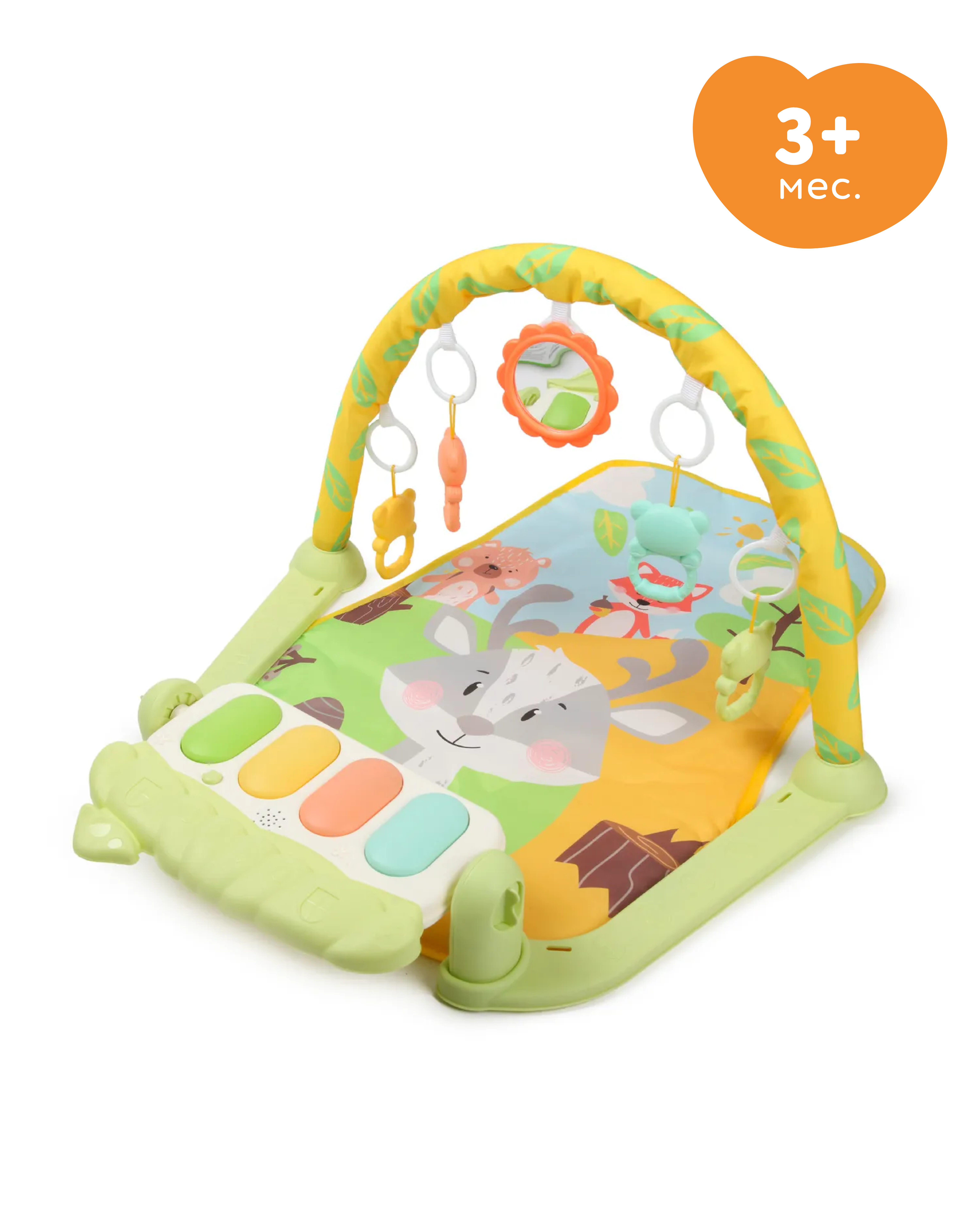 Изображение товара Коврик развивающий BabyGo с дугами и пианино ZY1247237