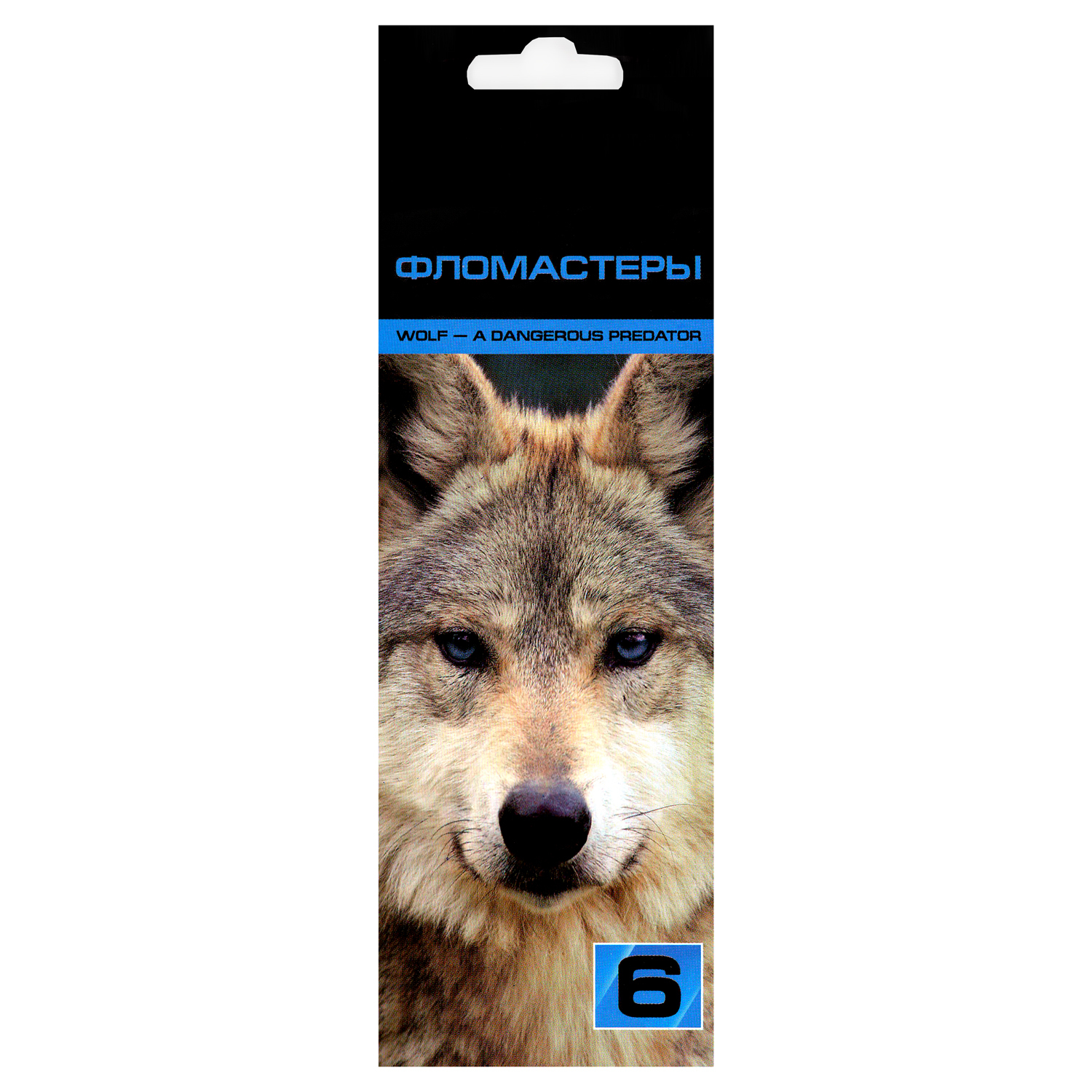 Фломастеры Hatber 6 шт. - фото 1