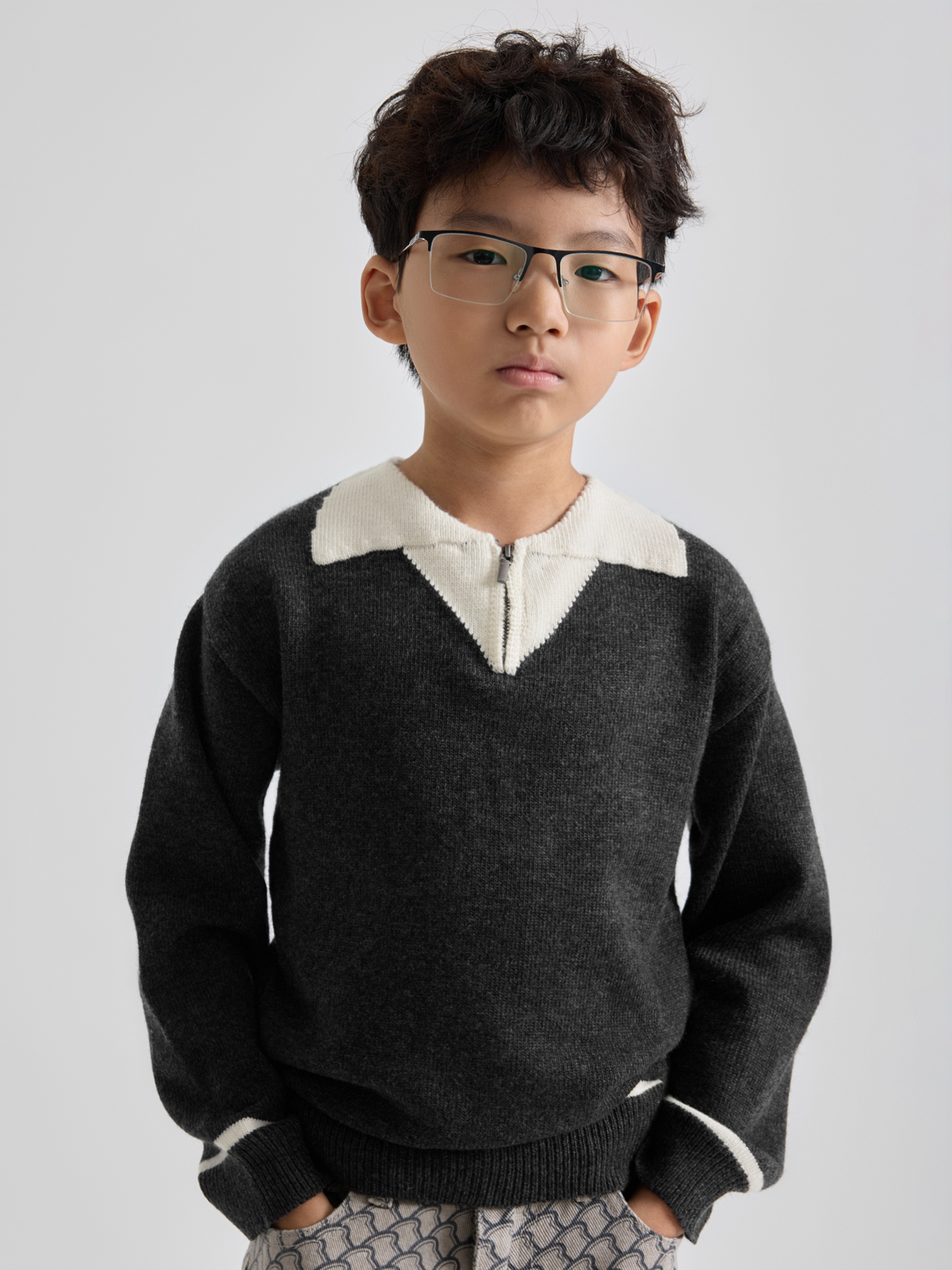 Свитер Happy Baby 88341-1_graphite - фото 1