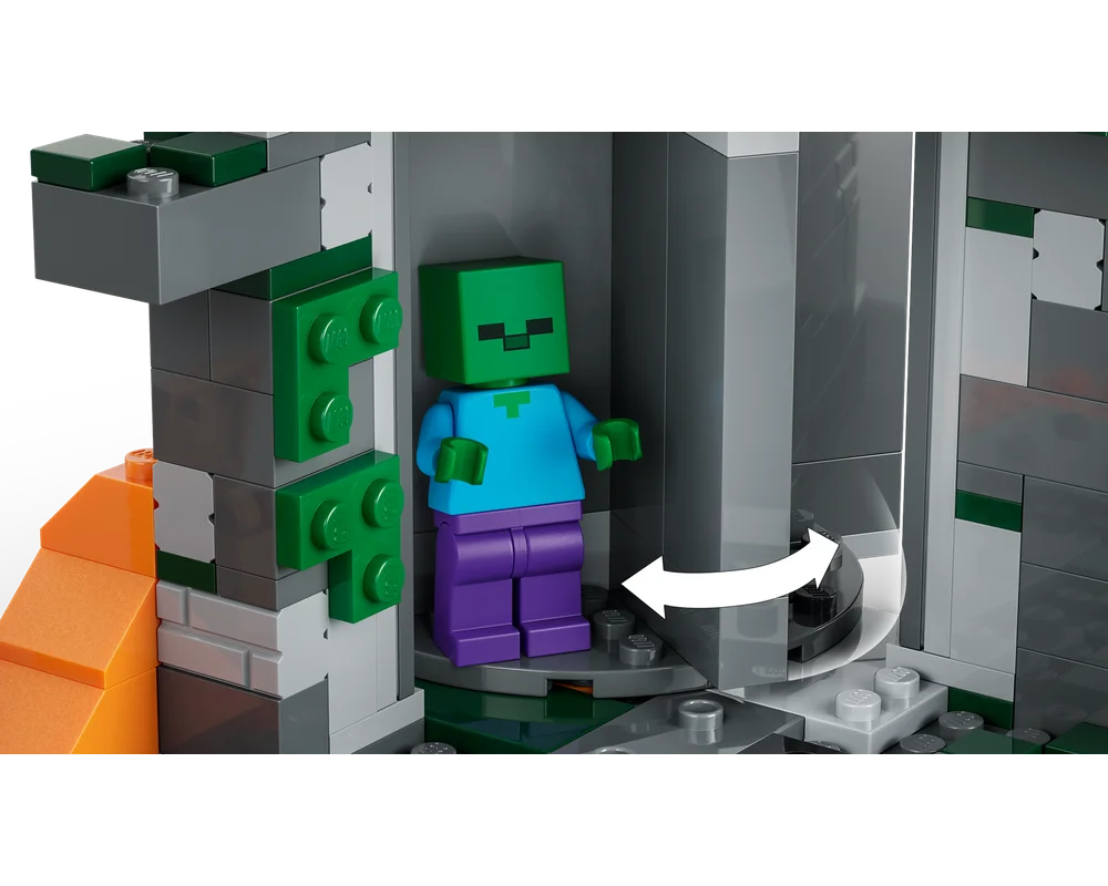 Конструктор LEGO Minecraft 21587 Подземелье зомби - фото 6