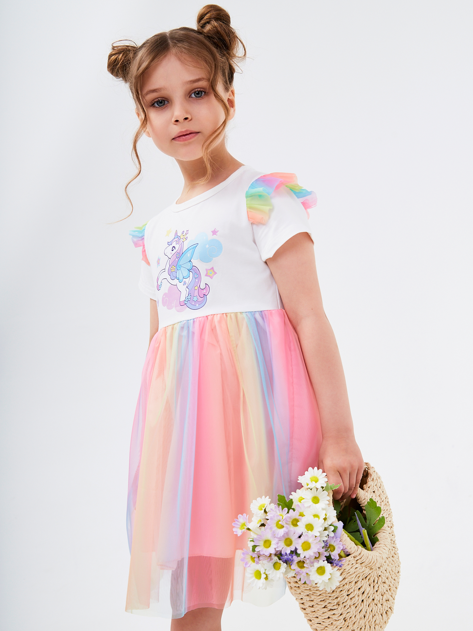 Платье I Love Princesss ПлатьеЕдинорогРадуга - фото 9