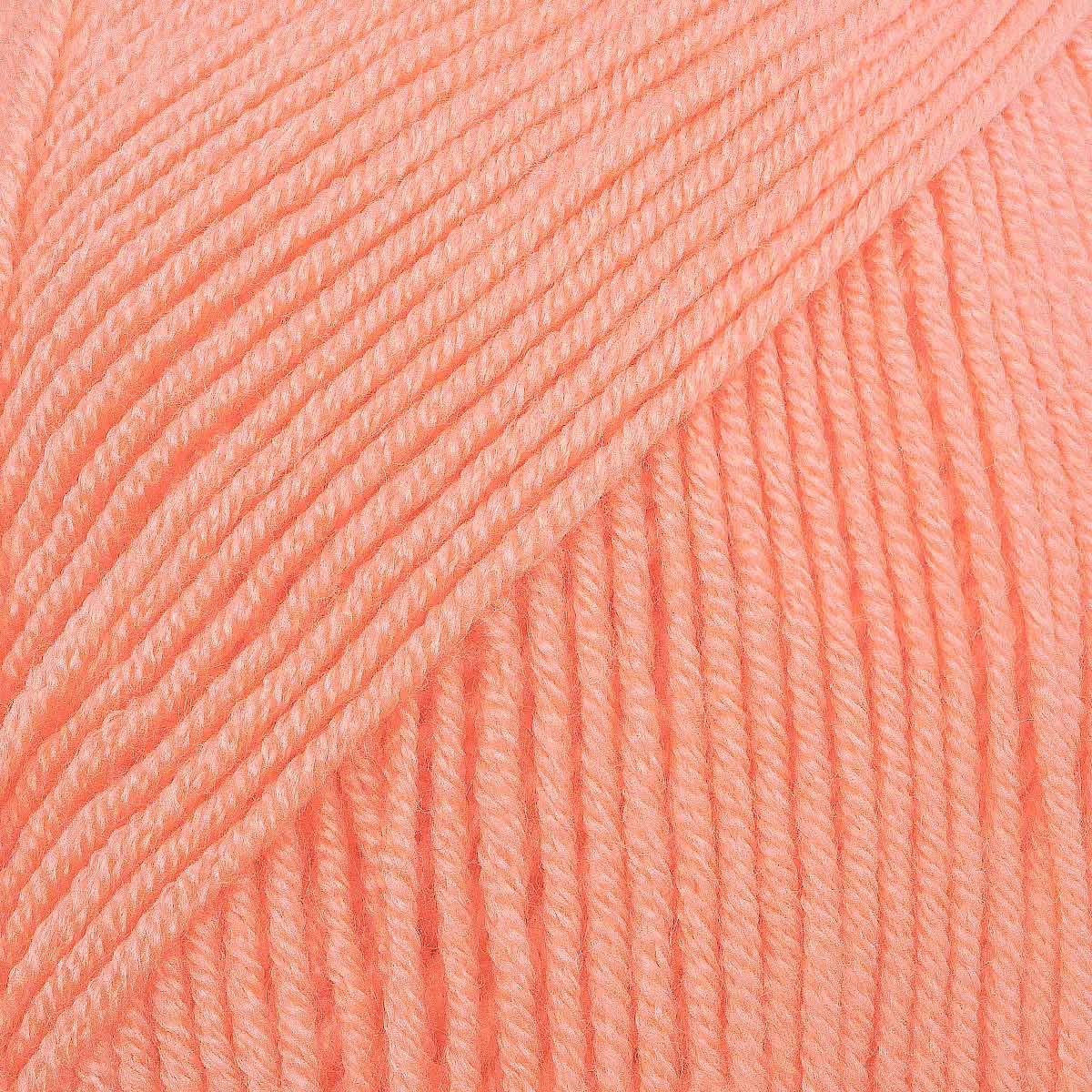 Пряжа для вязания Alize baby best бамбук акрил с эффектом антипиллинг 100 г 240 м 145 персиковый 5 мотков - фото 5