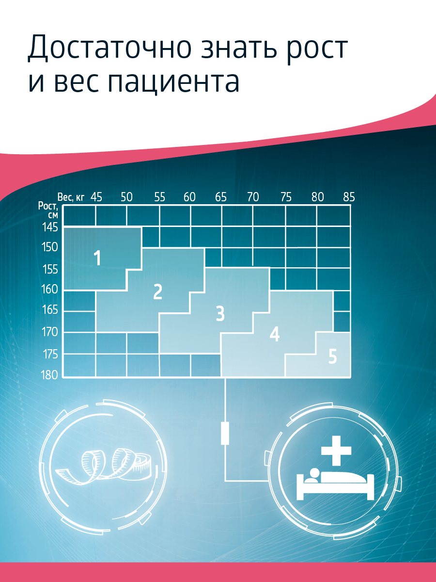 Чулки B.Well JW-216 размер 2 White антиэмболические госпитальные 1 класс компрессии гипоаллергенные - фото 13