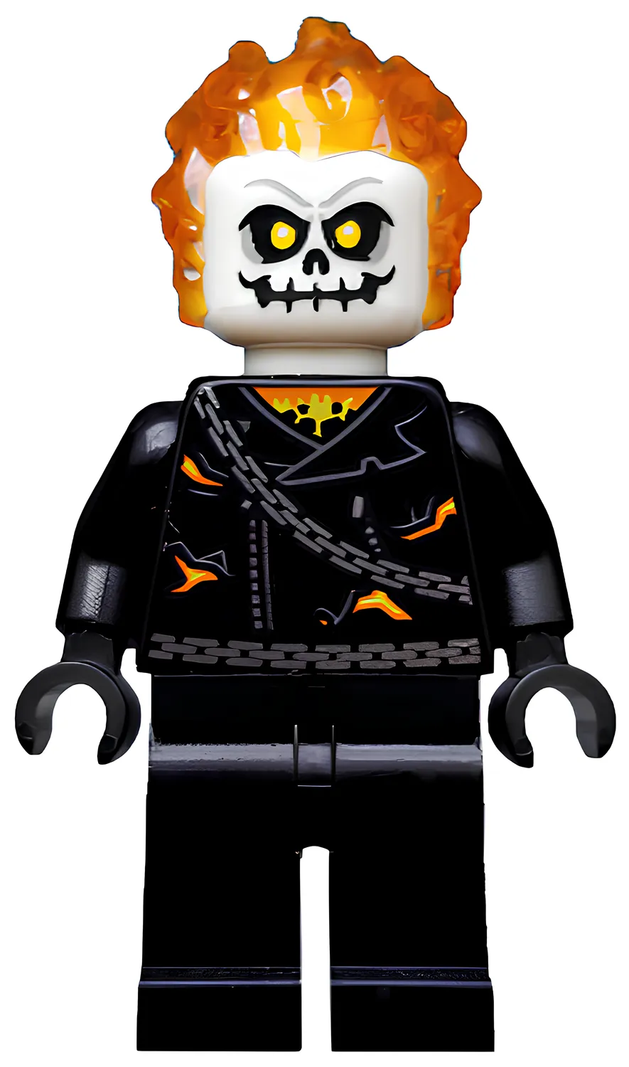 Изображение товара Минифигурка LEGO Marvel Ghost Rider Джонатан Джонни Блэйз с цепным поясом Изображение товара Минифигурка LEGO Marvel Ghost Rider Джонатан Джонни Блэйз с цепным поясом