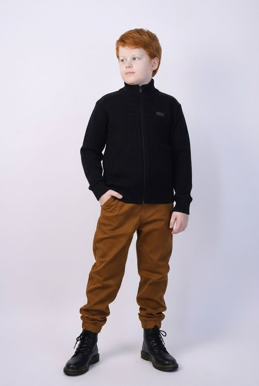 Кардиган AS TEKS VIT-001/ черный - фото 2