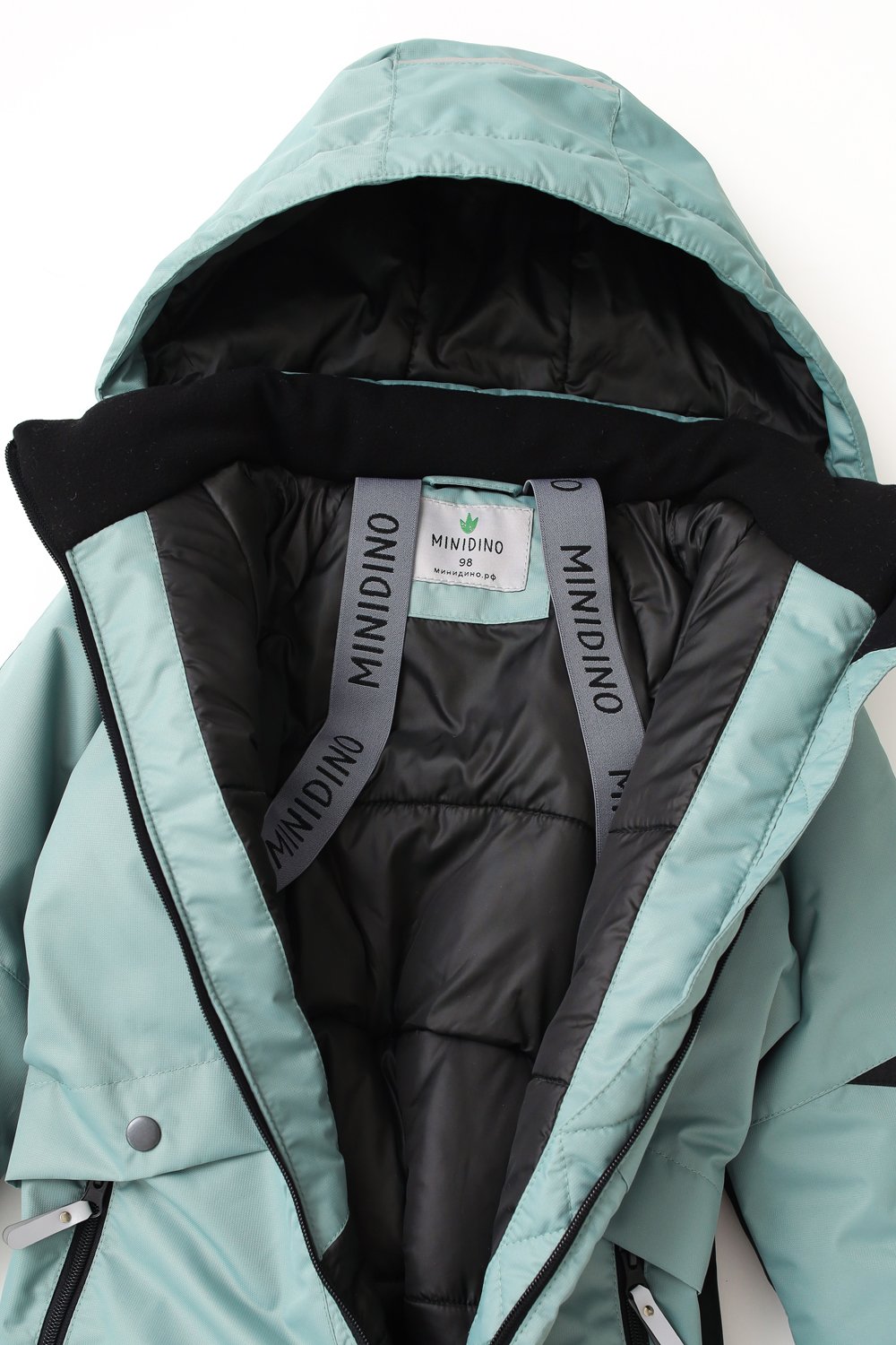 Комбинезон MINIDINO MDW1-OW006/0Комбинезон зимний Super пыльный малахит - фото 15