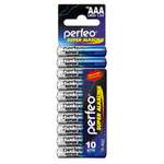 Батарейки Perfeo Super Alkaline щелочные ААА 10SH CARD